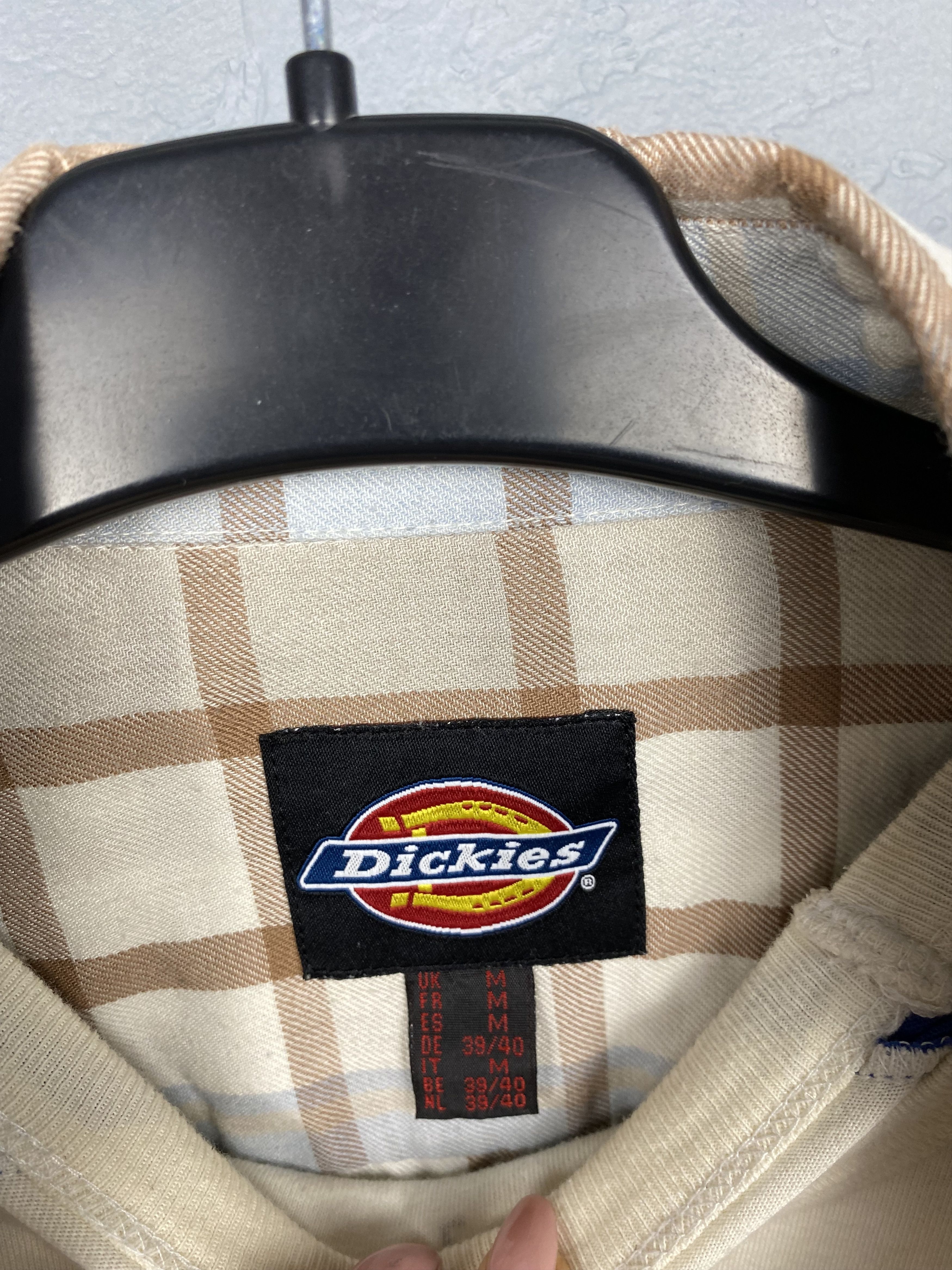 Dickies Dickies Vintage Mens Flannel Shirt Size US M / EU 48-50 / 2 - 4 Thumbnail