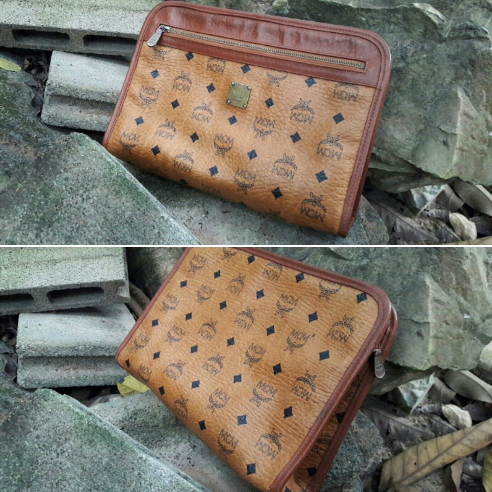 MCM Vintage MCM CLUTCH BAG AUTHENTIC MUNCHEN GERMANY Size ONE SIZE - 2 Thumbnail