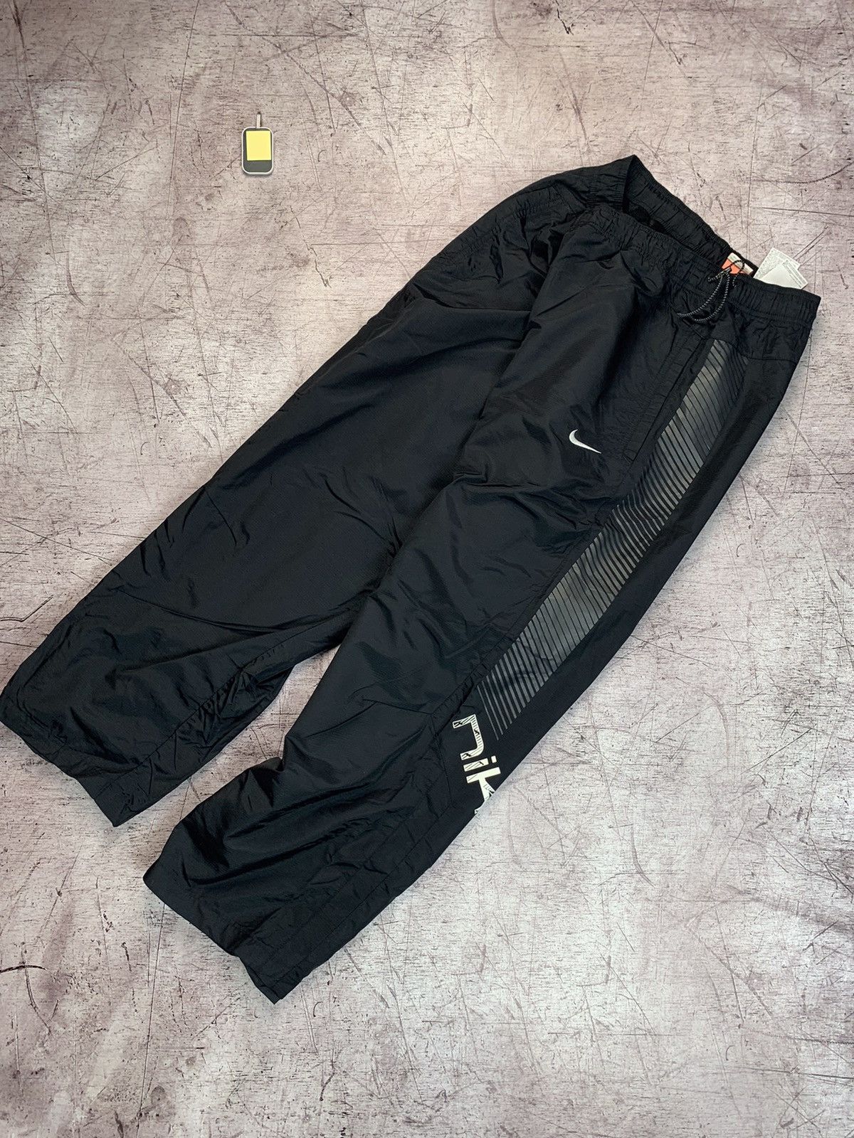 Nike × Vintage Nike Vintage Mens Nylon Pants Drill Style Size US 36 / EU 52 - 3 Thumbnail