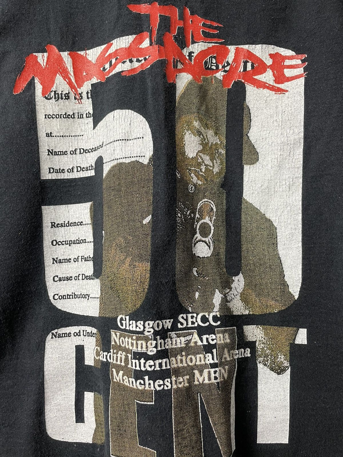 Rap Tees Vintage Y2k 50Cent The Massacre G-unit Rap Band Tee Hype 00s Size US XL / EU 56 / 4 - 3 Thumbnail