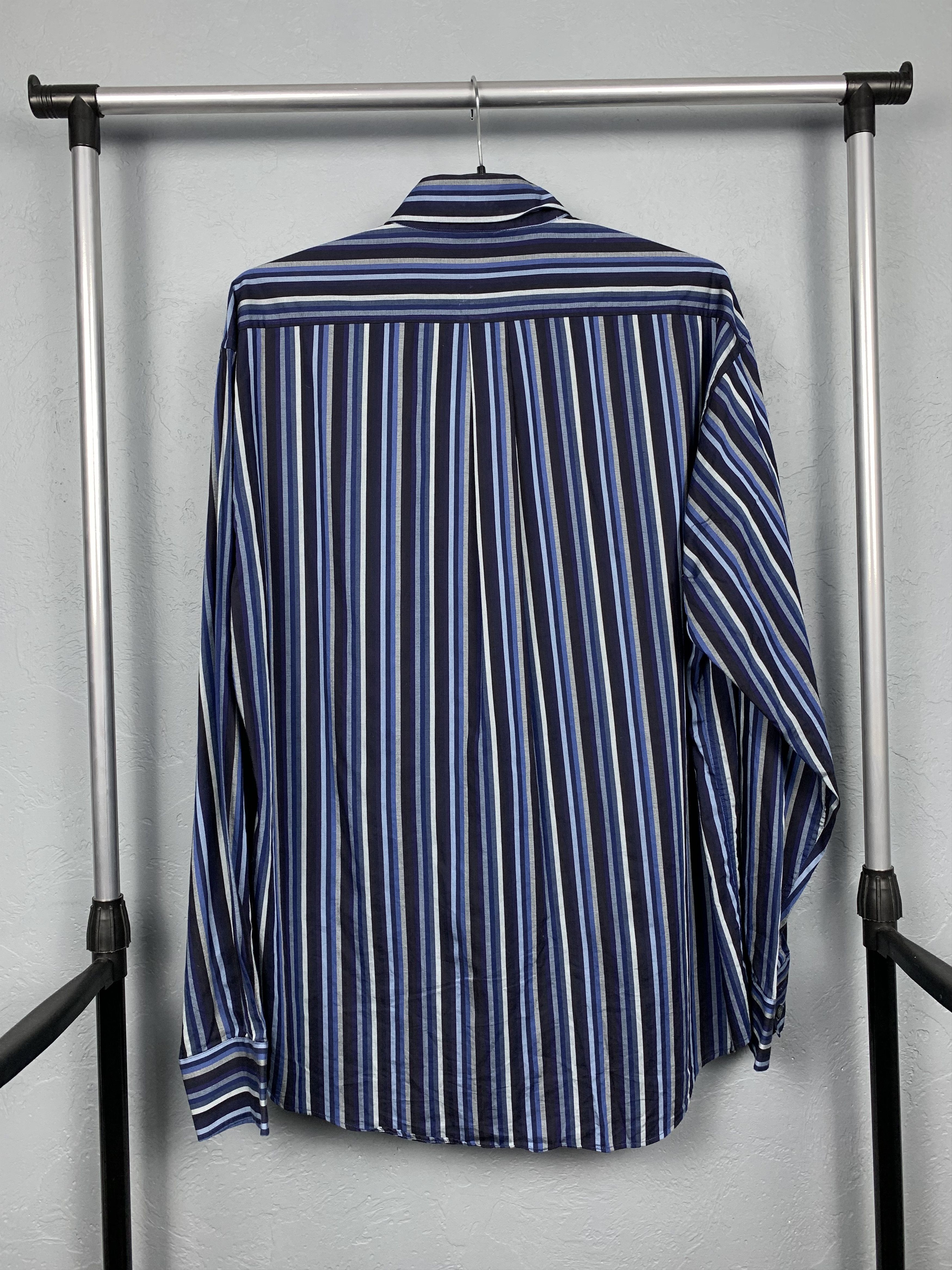 Yves Saint Laurent Yves Saint Laurent YSL Vintage Mens Long Sleeve Shirt Size US L / EU 52-54 / 3 - 5 Thumbnail