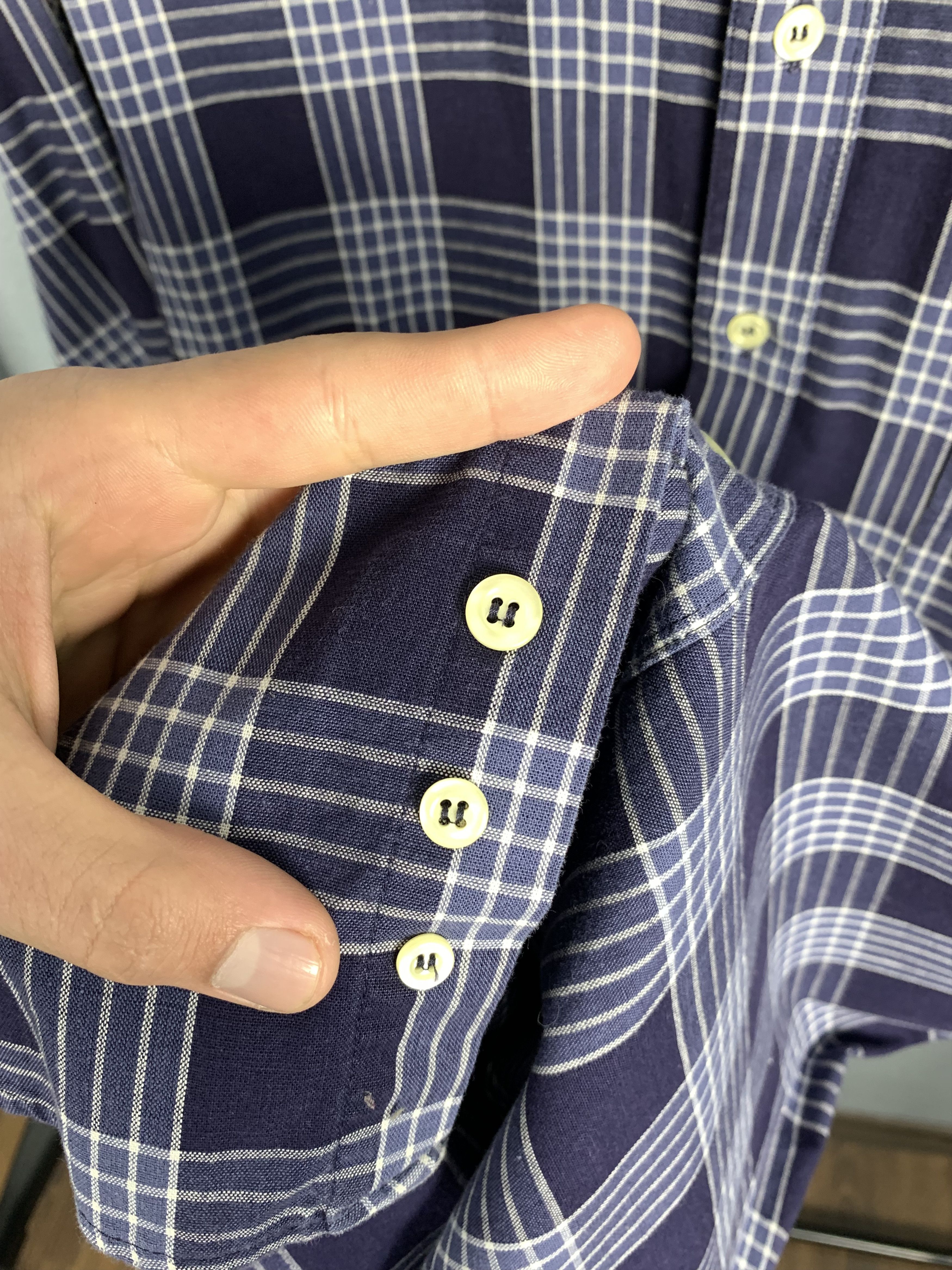 Burberry Thomas Burberry Plaid Shirt Size US XL / EU 56 / 4 - 5 Thumbnail