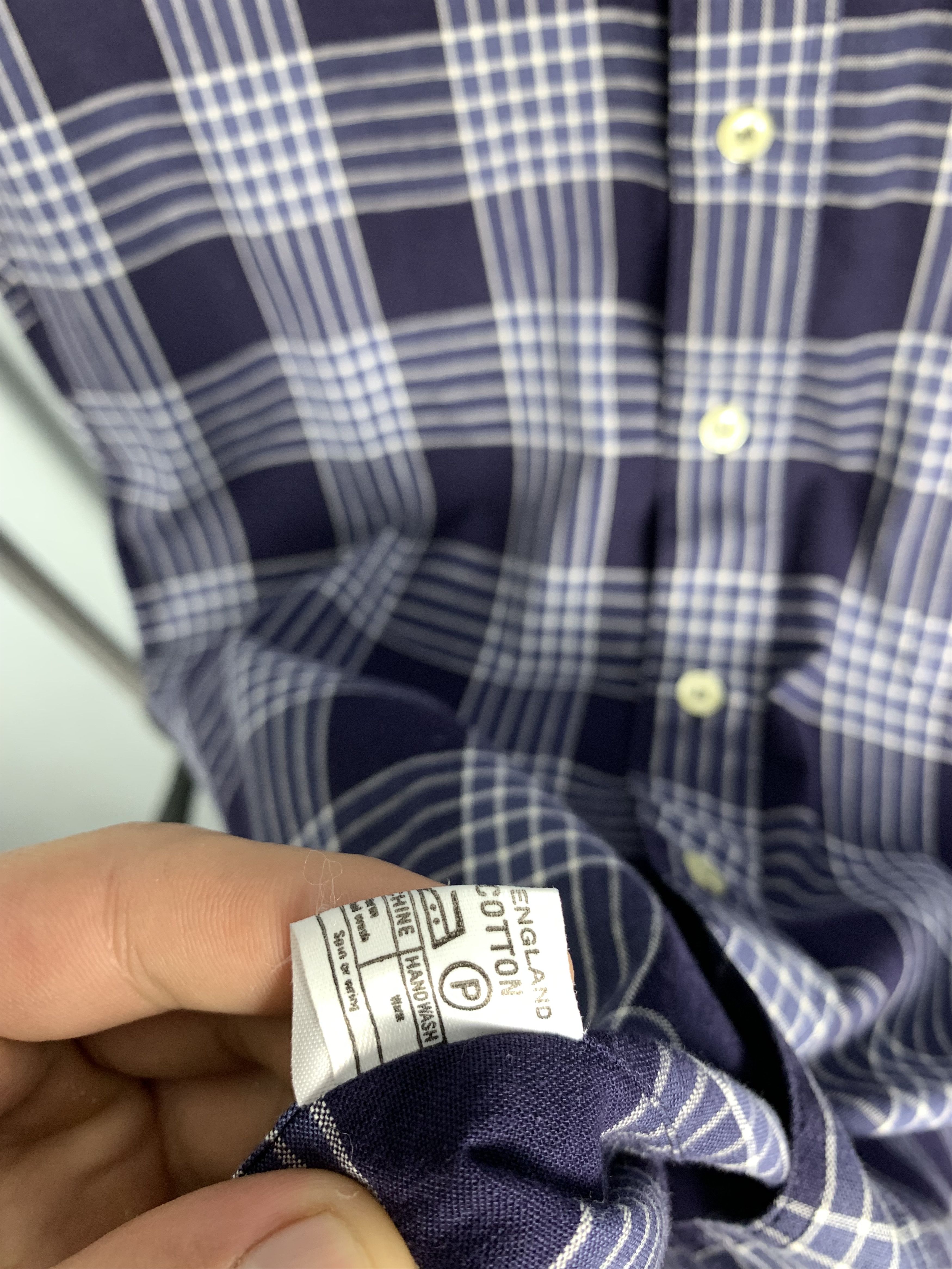 Burberry Thomas Burberry Plaid Shirt Size US XL / EU 56 / 4 - 6 Thumbnail