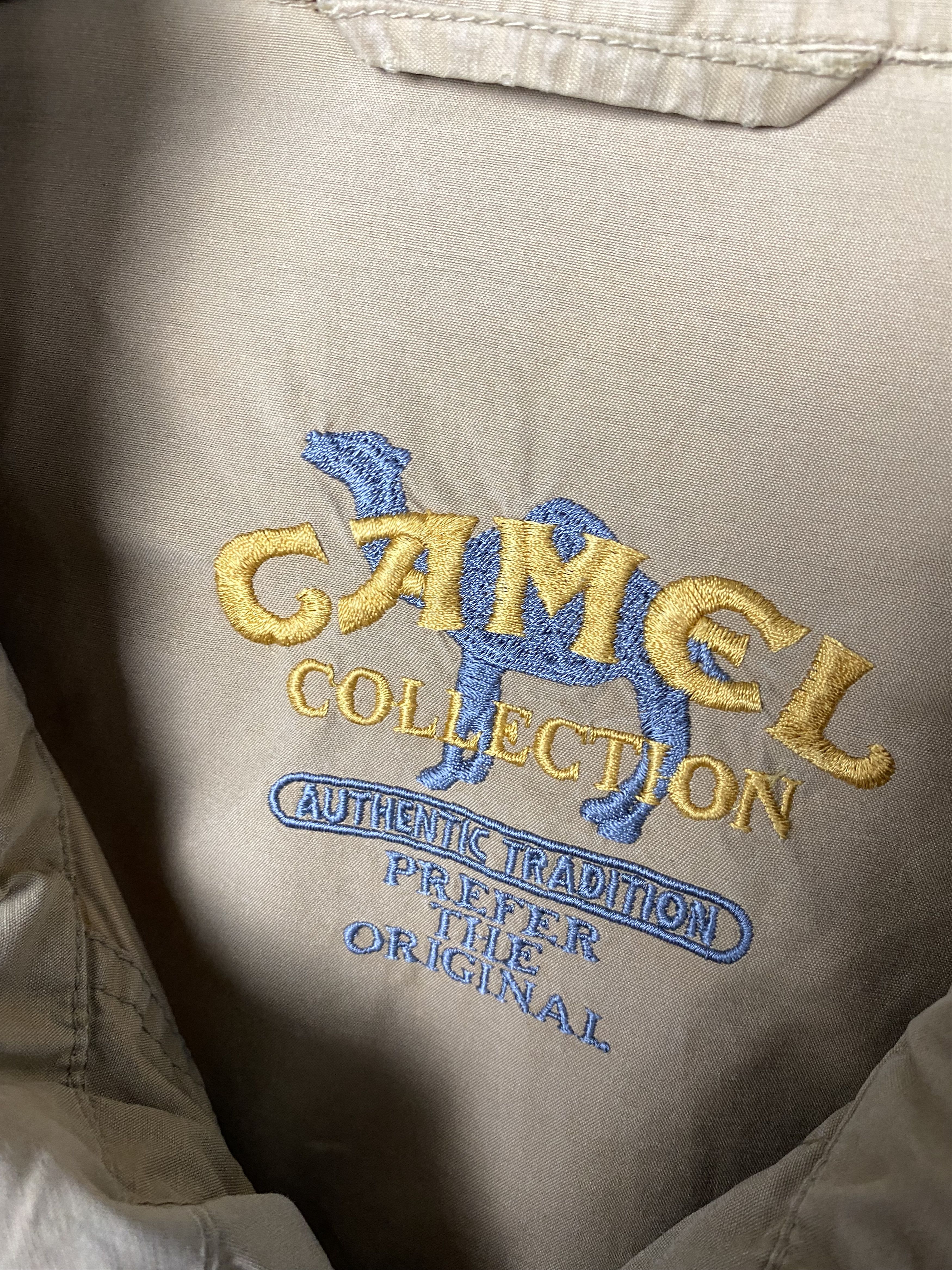 Camel Camel Collection Vintage Mens Utility Cargo Jacket Size US L / EU 52-54 / 3 - 6 Thumbnail