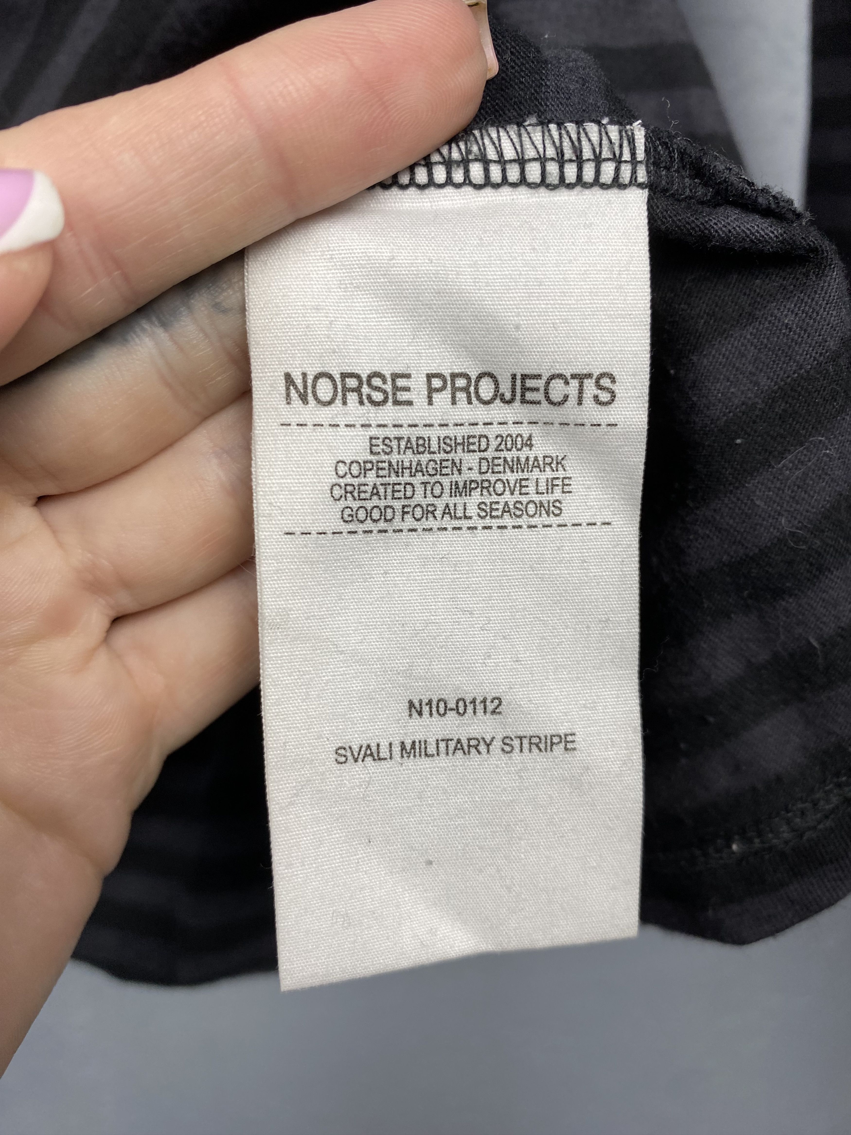 Norse Projects × Vintage Norse Projects Mens Long Sleeve T-Shirt Size M Size US M / EU 48-50 / 2 - 5 Thumbnail