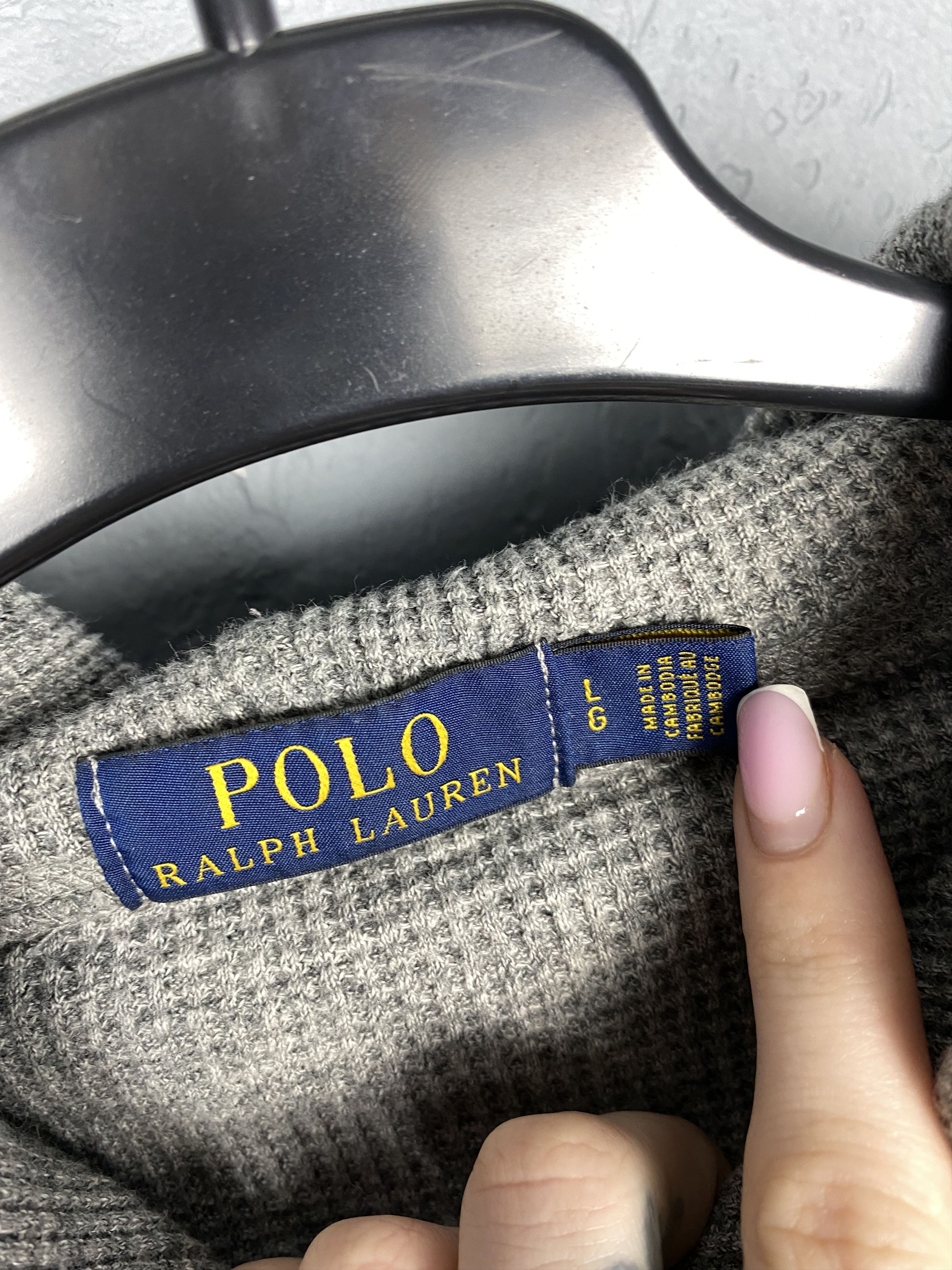 Polo Ralph Lauren Polo Ralph Lauren Vintage Mens Ribbed Hoodie Y2K Size US M / EU 48-50 / 2 - 5 Thumbnail