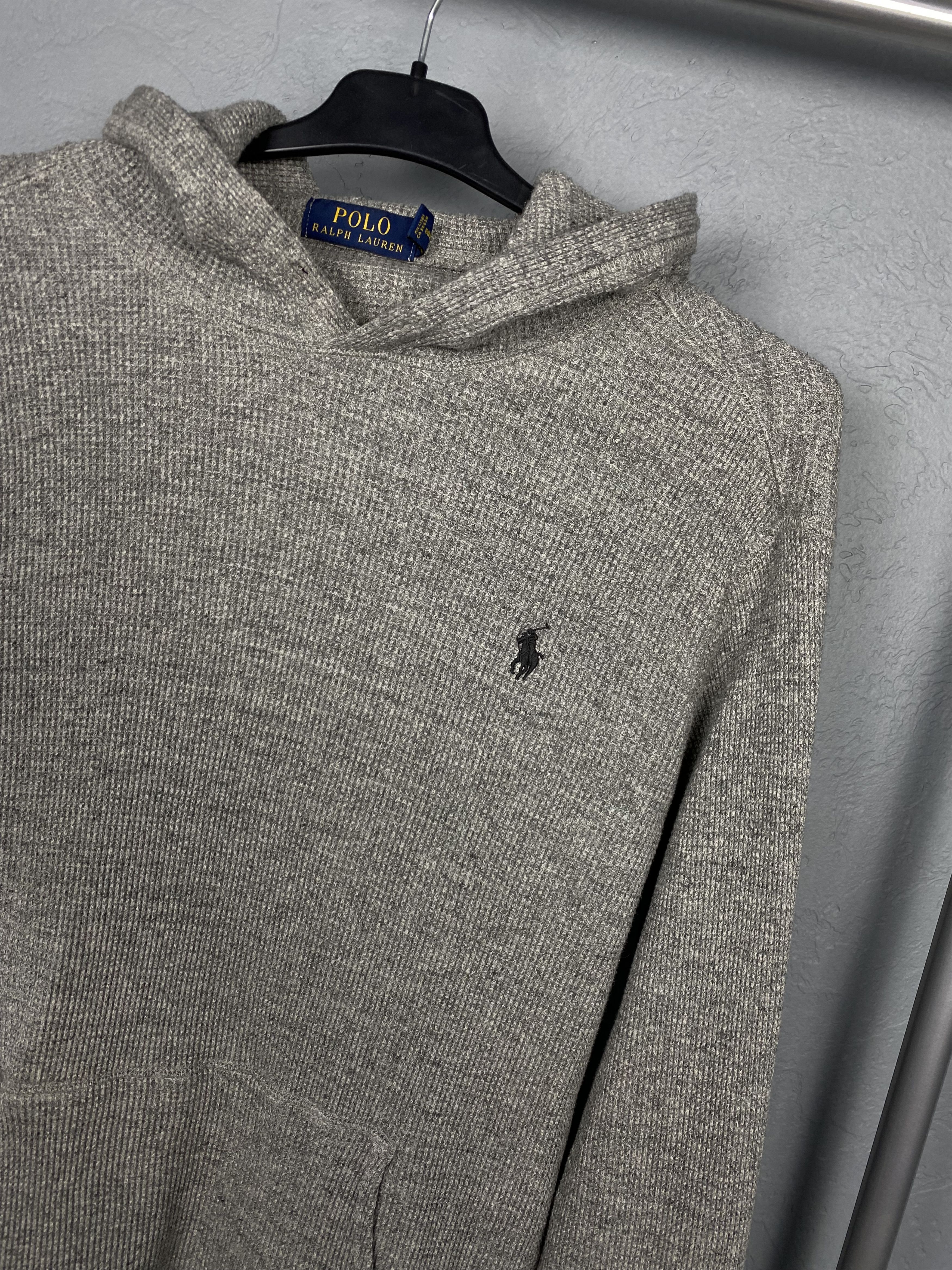 Polo Ralph Lauren Polo Ralph Lauren Vintage Mens Ribbed Hoodie Y2K Size US M / EU 48-50 / 2 - 2 Thumbnail