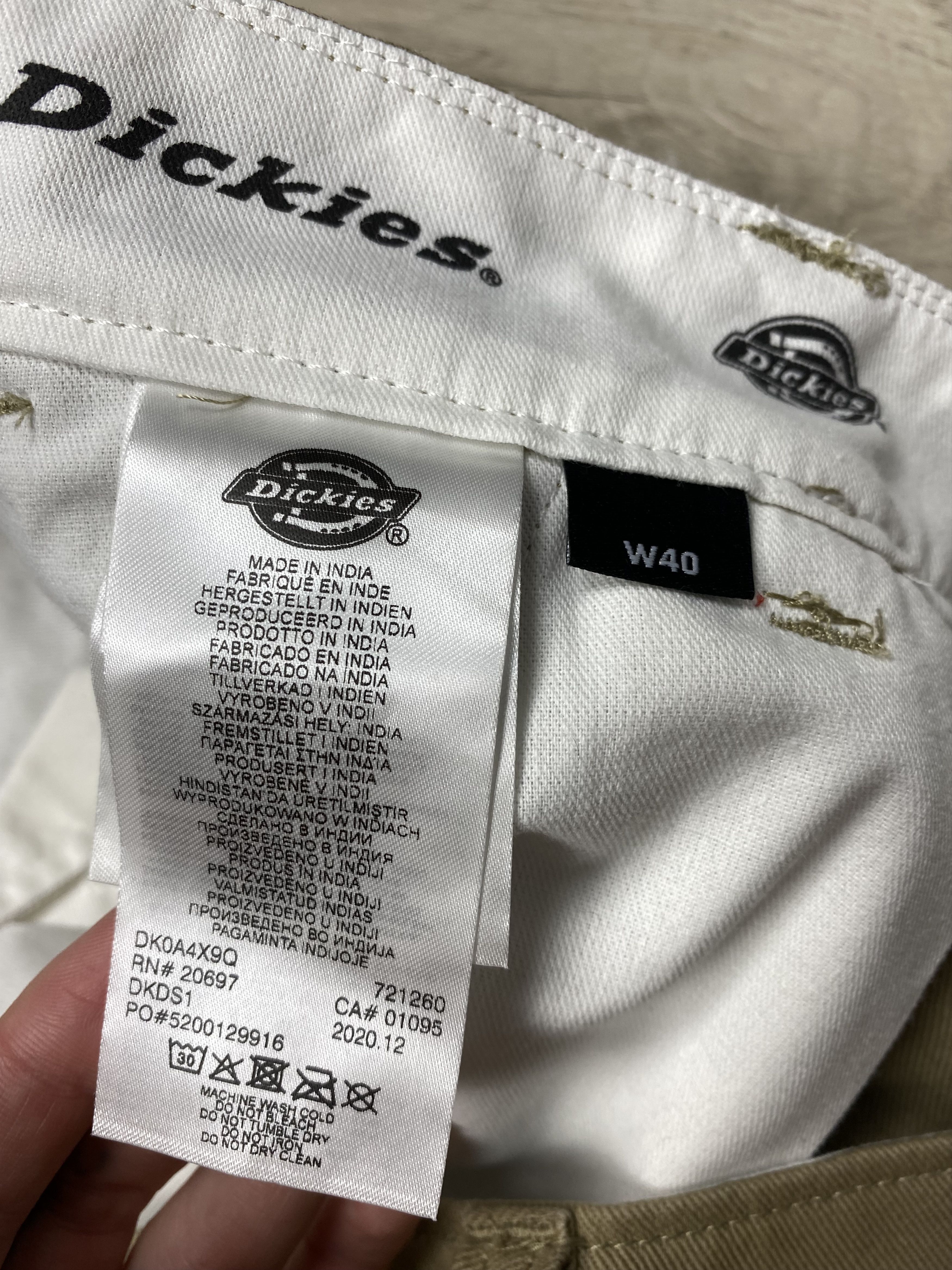 Dickies Dickies Vintage Mens Chino Pants Workwear Y2K Size US 40 / EU 56 - 6 Thumbnail