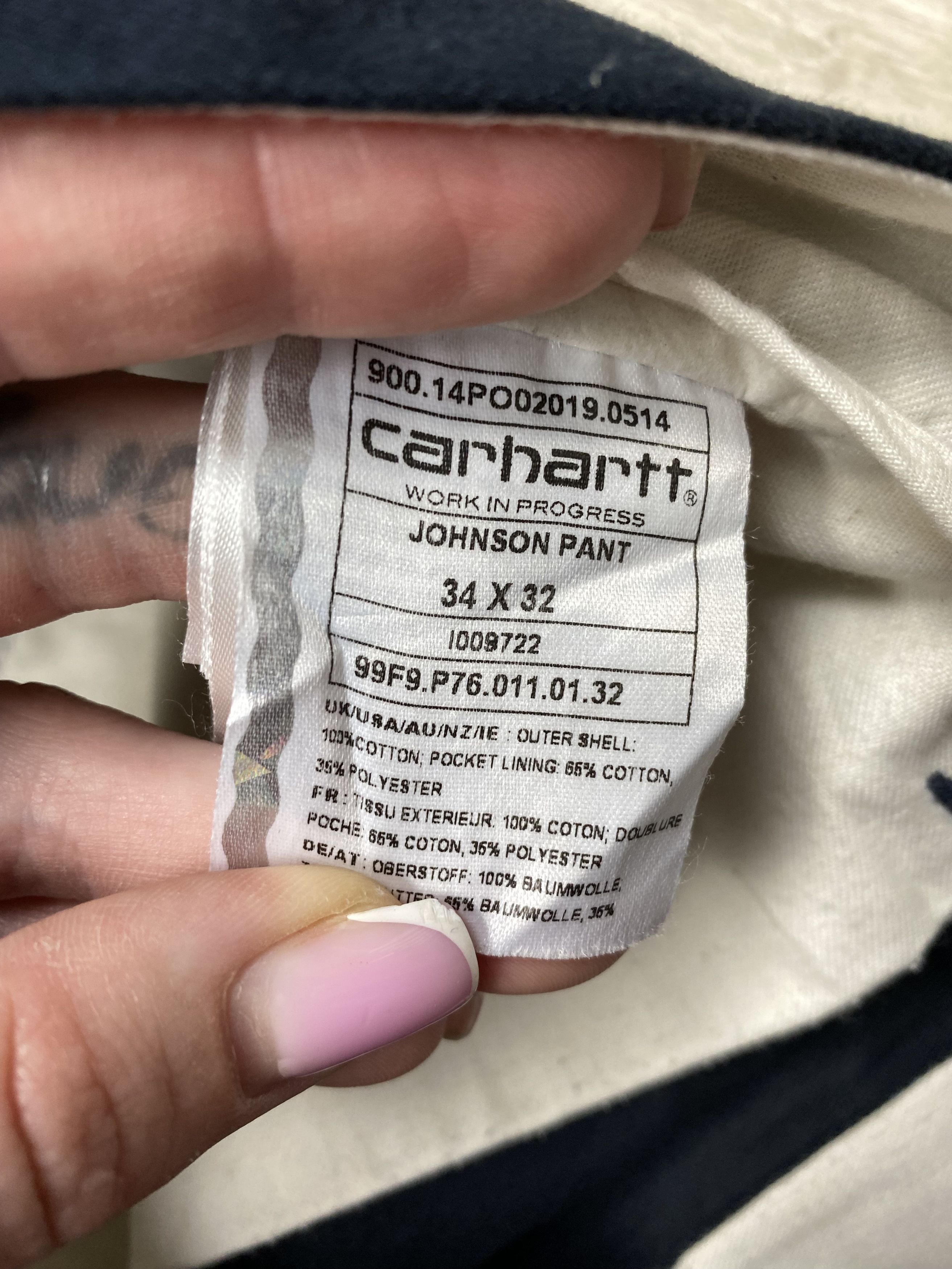 Carhartt Carhartt Vintage Mens Johnson Chino Pants Jeans Y2K Size US 34 / EU 50 - 6 Thumbnail