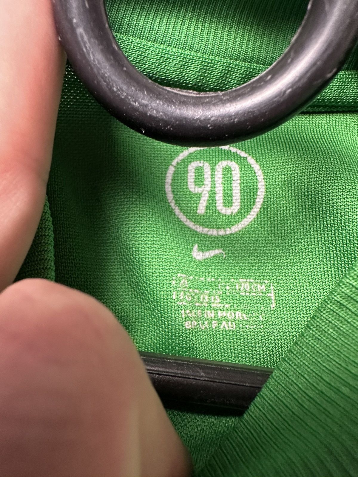 Vintage Vintage Manchester United Nike goalkeeper jerseys green rare Size US S / EU 44-46 / 1 - 6 Thumbnail