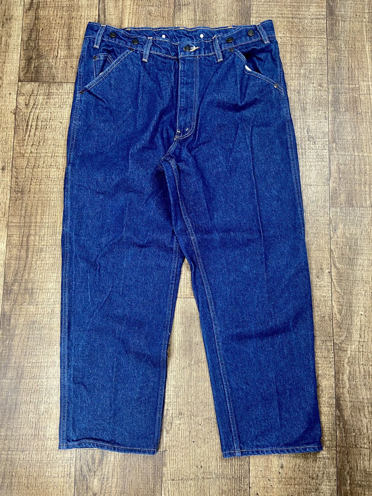 Vintage Crazy Vintage Carhartt Style Baggy Wild ASS Jeans Grunge Size US 40 / EU 56 - 2 Thumbnail