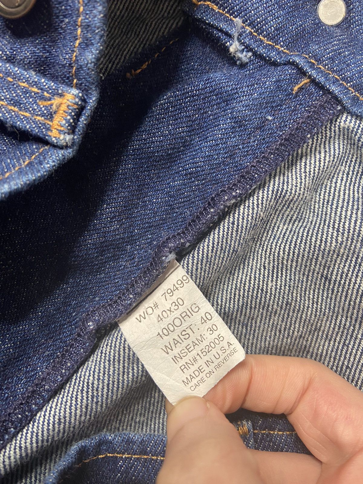 Vintage Crazy Vintage Carhartt Style Baggy Wild ASS Jeans Grunge Size US 40 / EU 56 - 7 Thumbnail