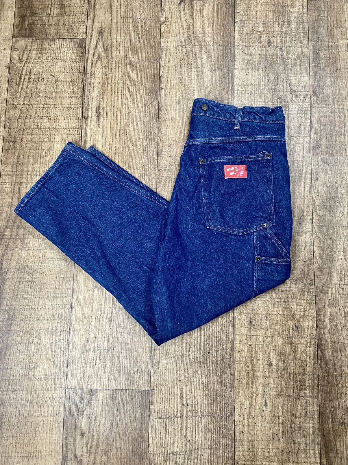 Vintage Crazy Vintage Carhartt Style Baggy Wild ASS Jeans Grunge Size US 40 / EU 56 - 1 Thumbnail
