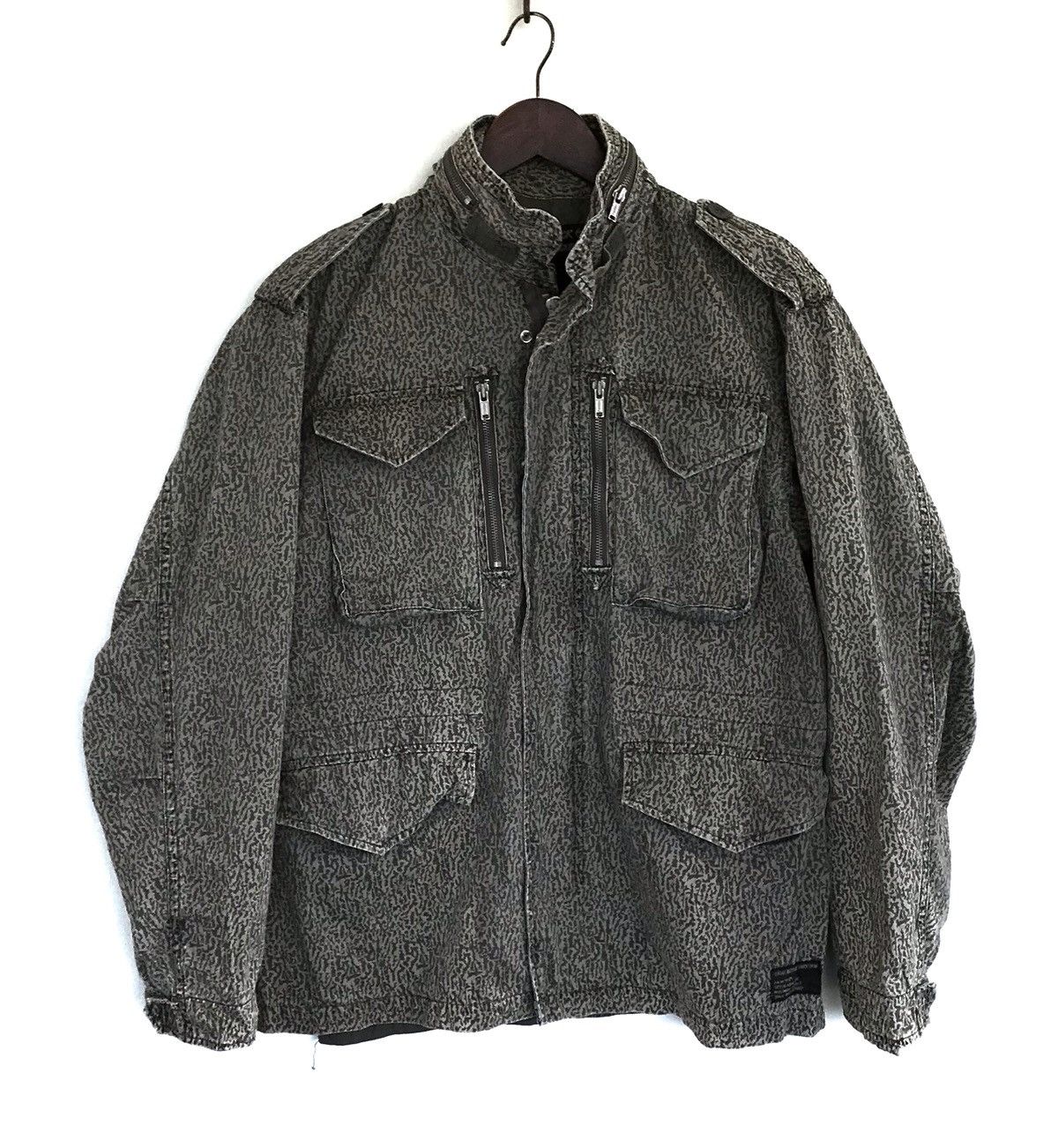 Stussy Stussy Camo Military Style Streetwear Jacket ( faded) Size US S / EU 44-46 / 1 - 1 Thumbnail