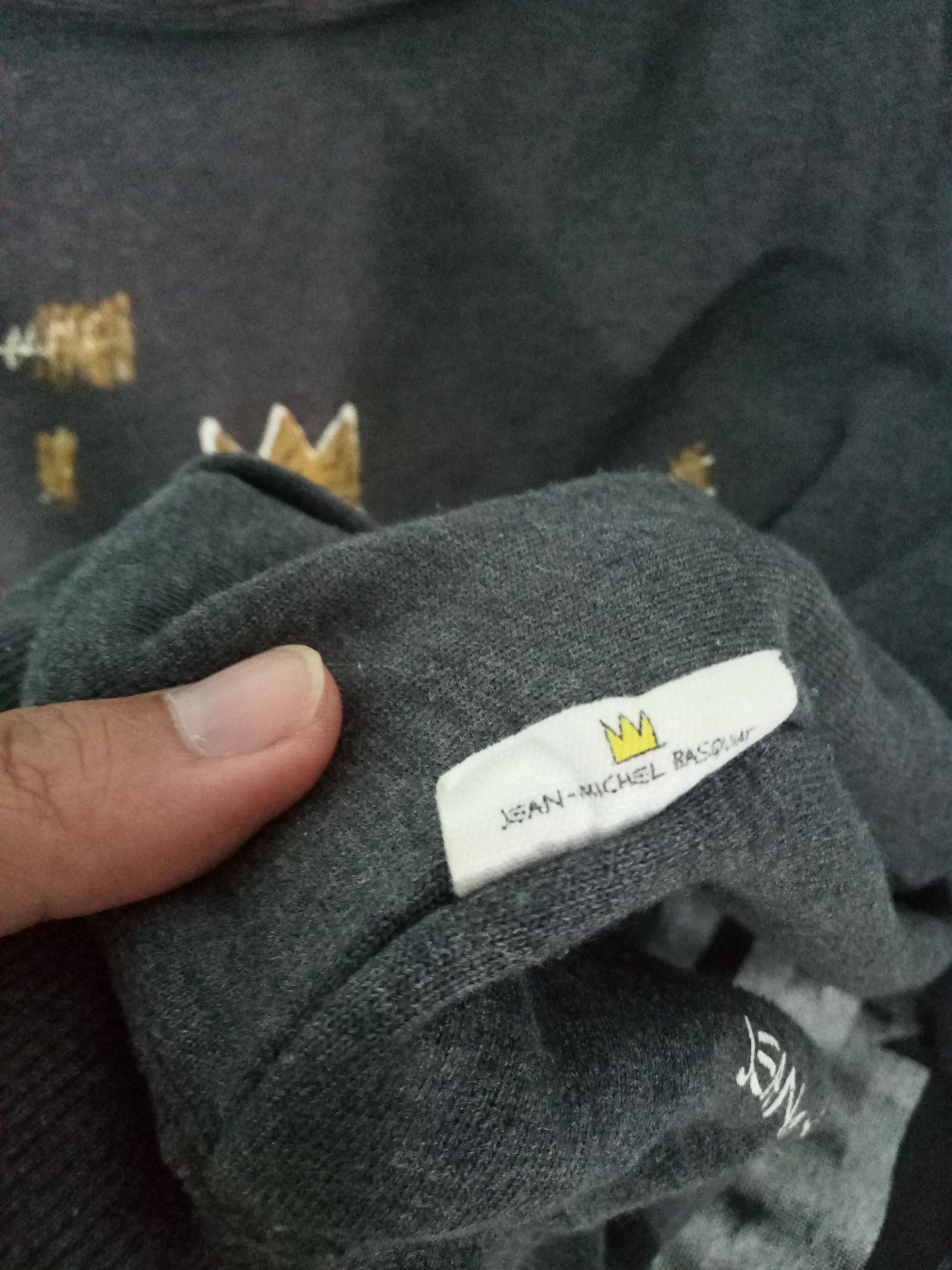 Jean-Michel Basquiat Vintage JMB Jean Michel Basquiat Hoodie streetwear skate Size US M / EU 48-50 / 2 - 6 Thumbnail