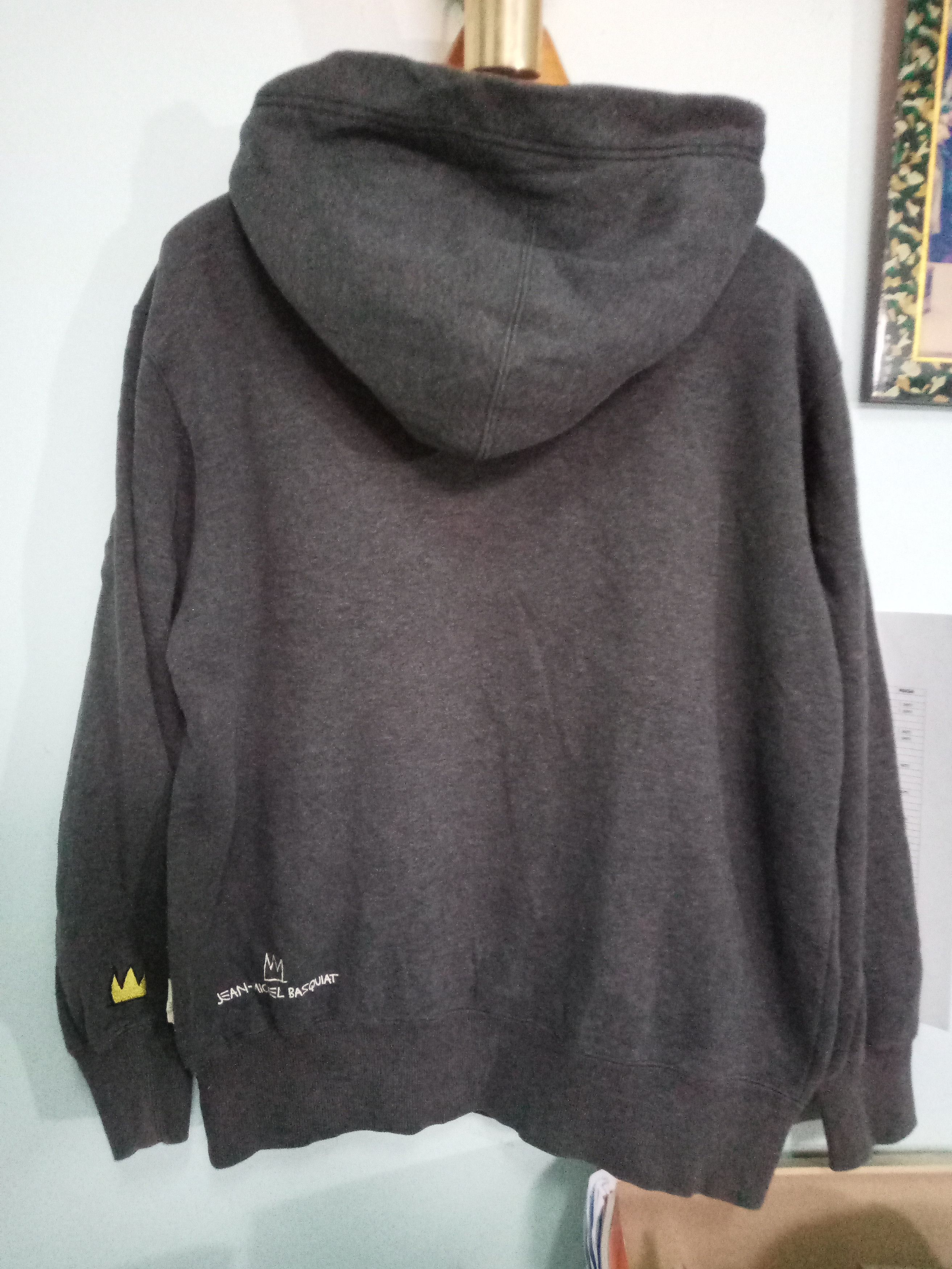 Jean-Michel Basquiat Vintage JMB Jean Michel Basquiat Hoodie streetwear skate Size US M / EU 48-50 / 2 - 2 Thumbnail