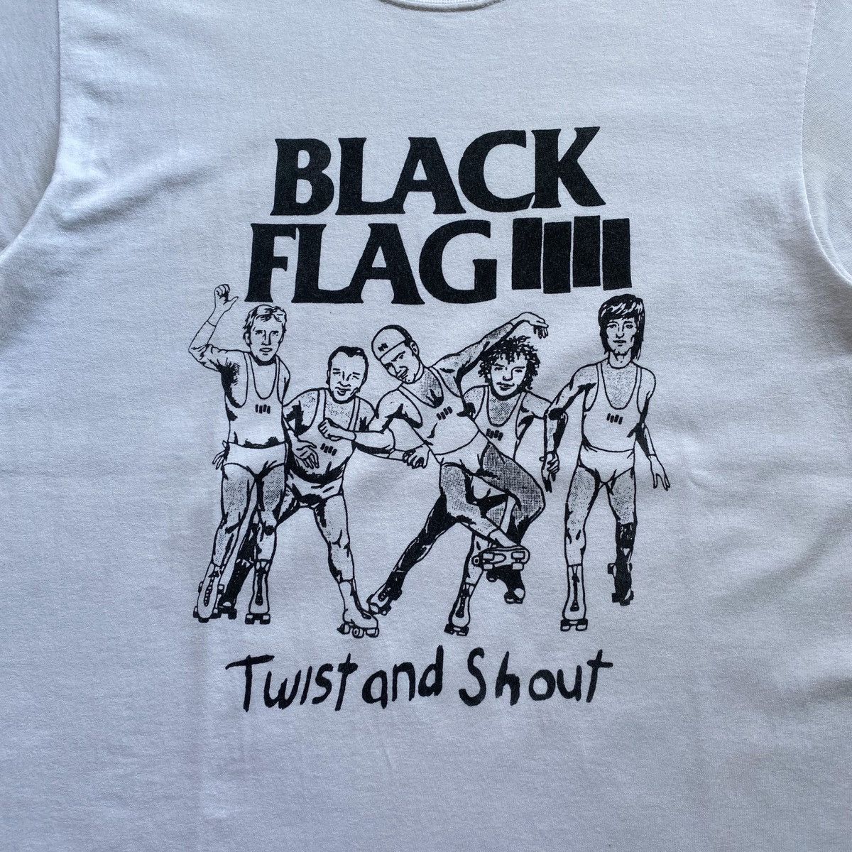 Band Tees 📣Delete Soon📣 Black Flag "Twist and Shout" T Shirt Size US M / EU 48-50 / 2 - 4 Thumbnail