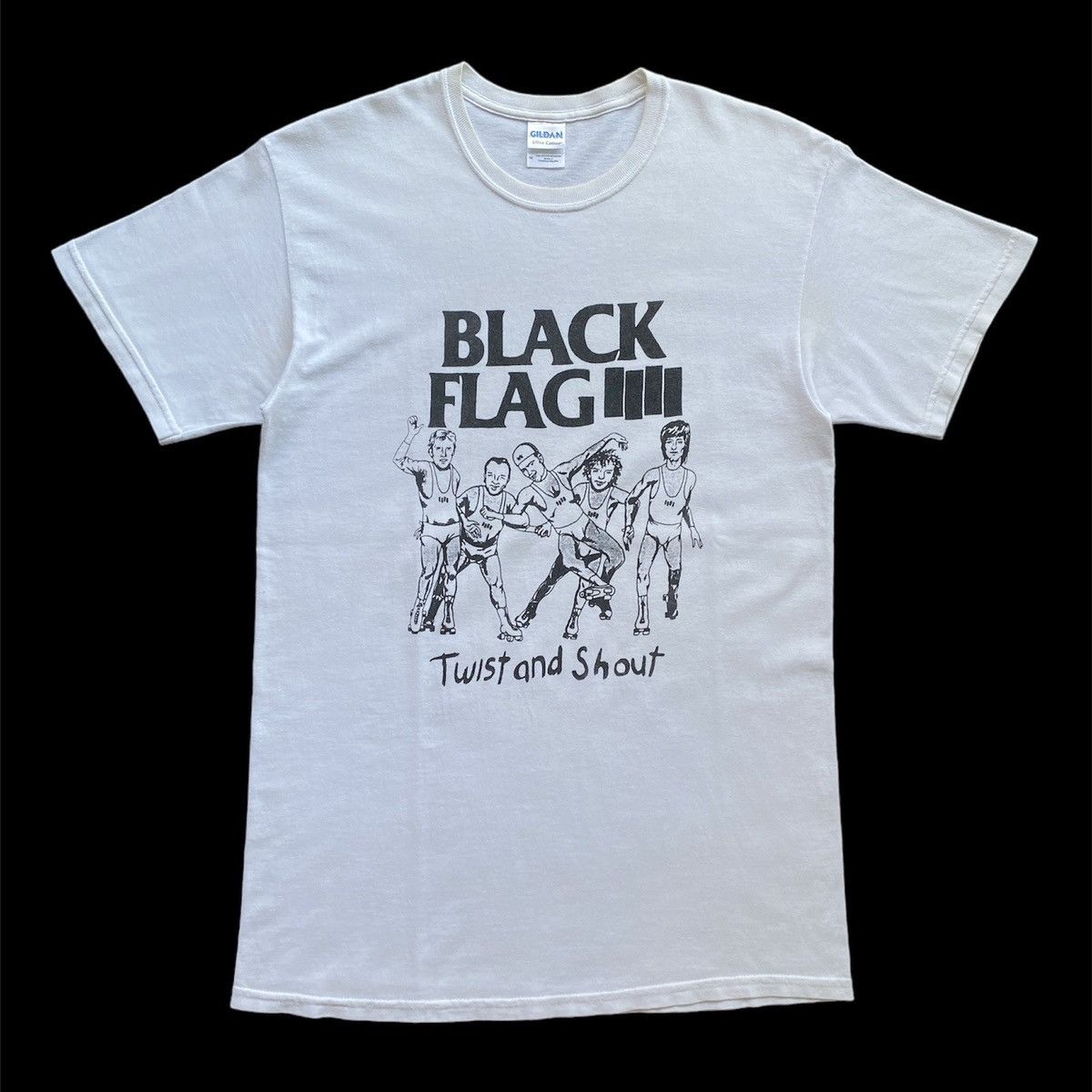 Band Tees 📣Delete Soon📣 Black Flag "Twist and Shout" T Shirt Size US M / EU 48-50 / 2 - 1 Thumbnail