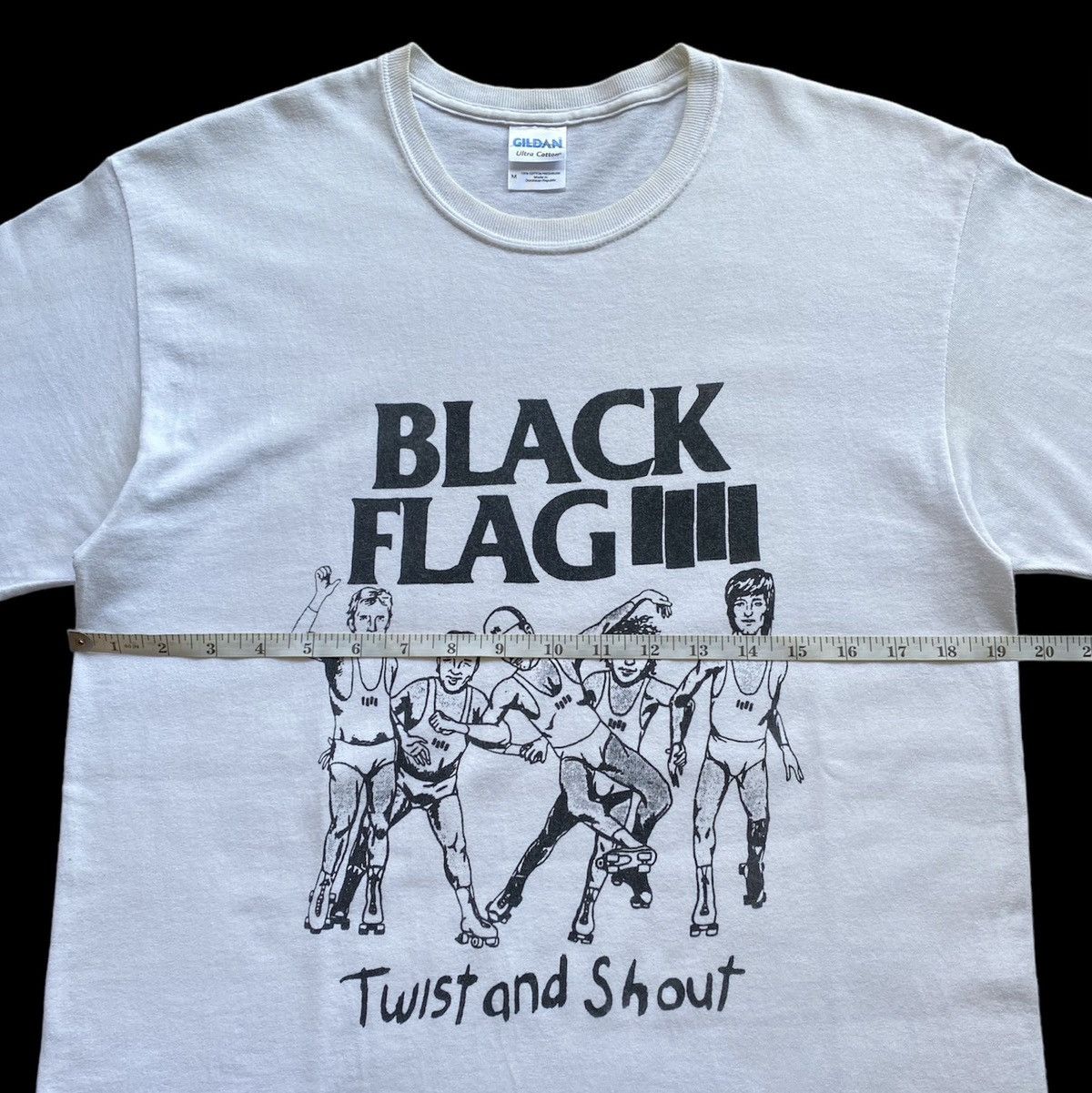 Band Tees 📣Delete Soon📣 Black Flag "Twist and Shout" T Shirt Size US M / EU 48-50 / 2 - 2 Thumbnail