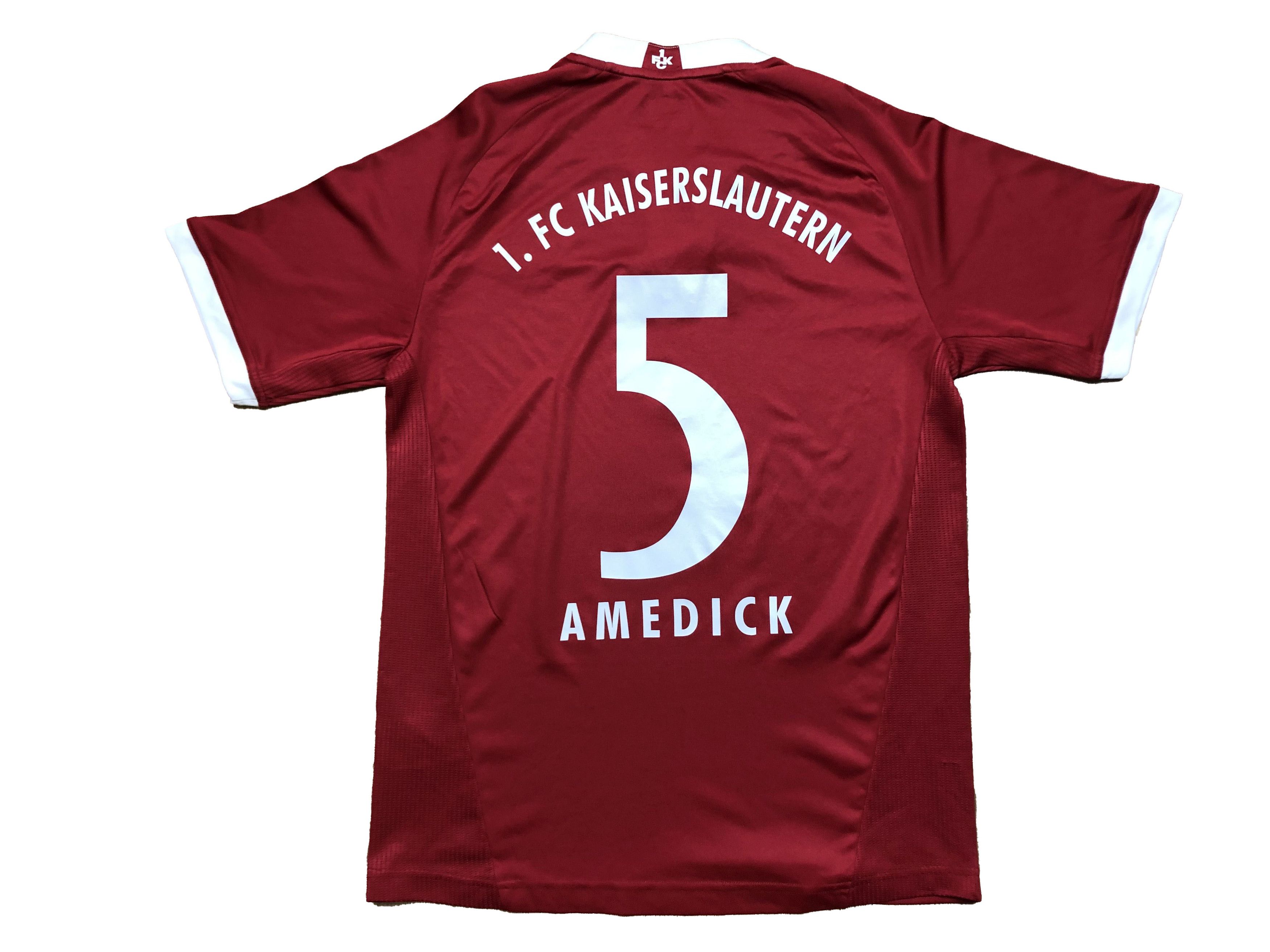 Vintage 1.FC Kaiserslautern Football Shirt 2010 #5 Amedick Tee Y2K Size US S / EU 44-46 / 1 - 10 Thumbnail