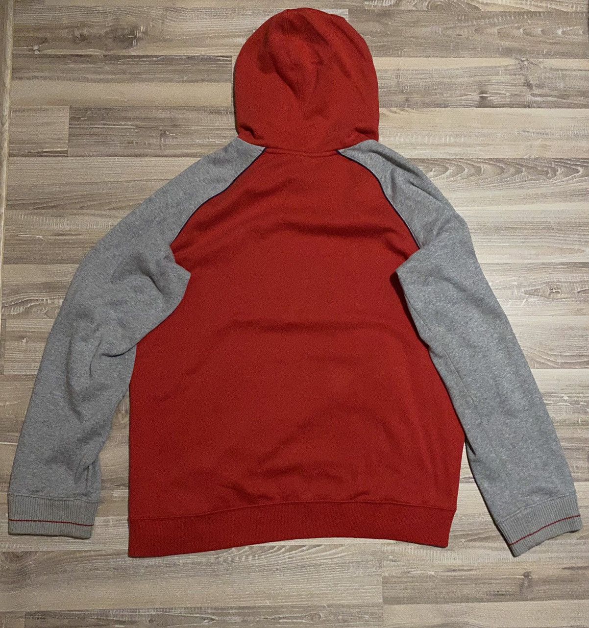 Nike Nike 90s hoodie vintage Rare big logo Size US L / EU 52-54 / 3 - 7 Thumbnail
