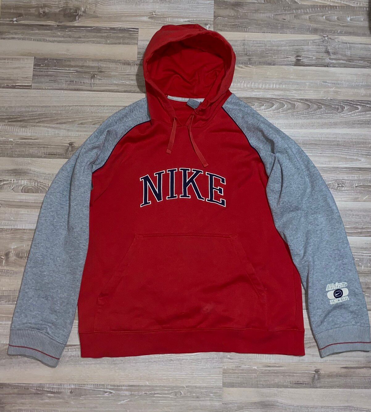 Nike Nike 90s hoodie vintage Rare big logo | Grailed