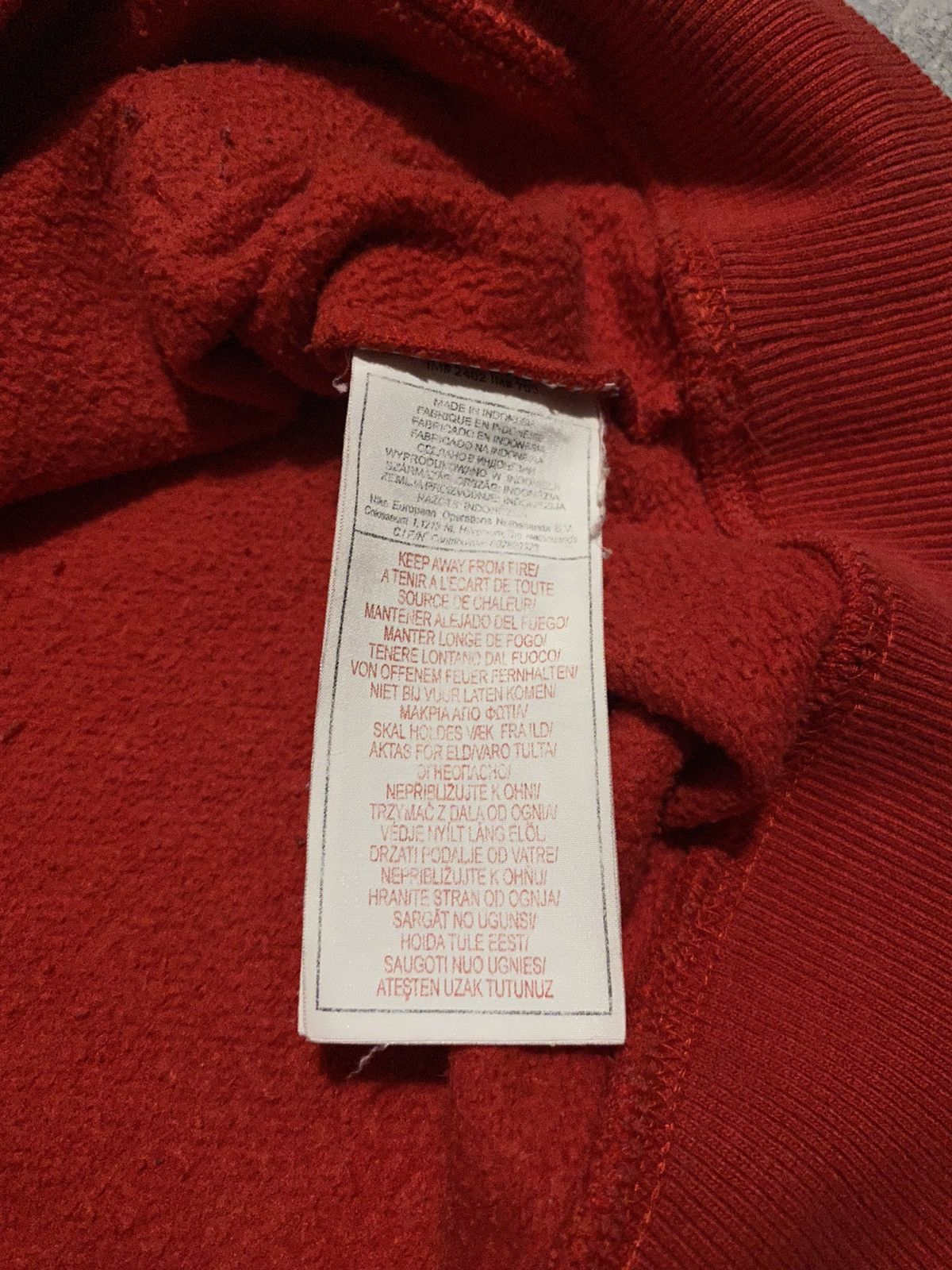 Nike Nike 90s hoodie vintage Rare big logo Size US L / EU 52-54 / 3 - 6 Thumbnail