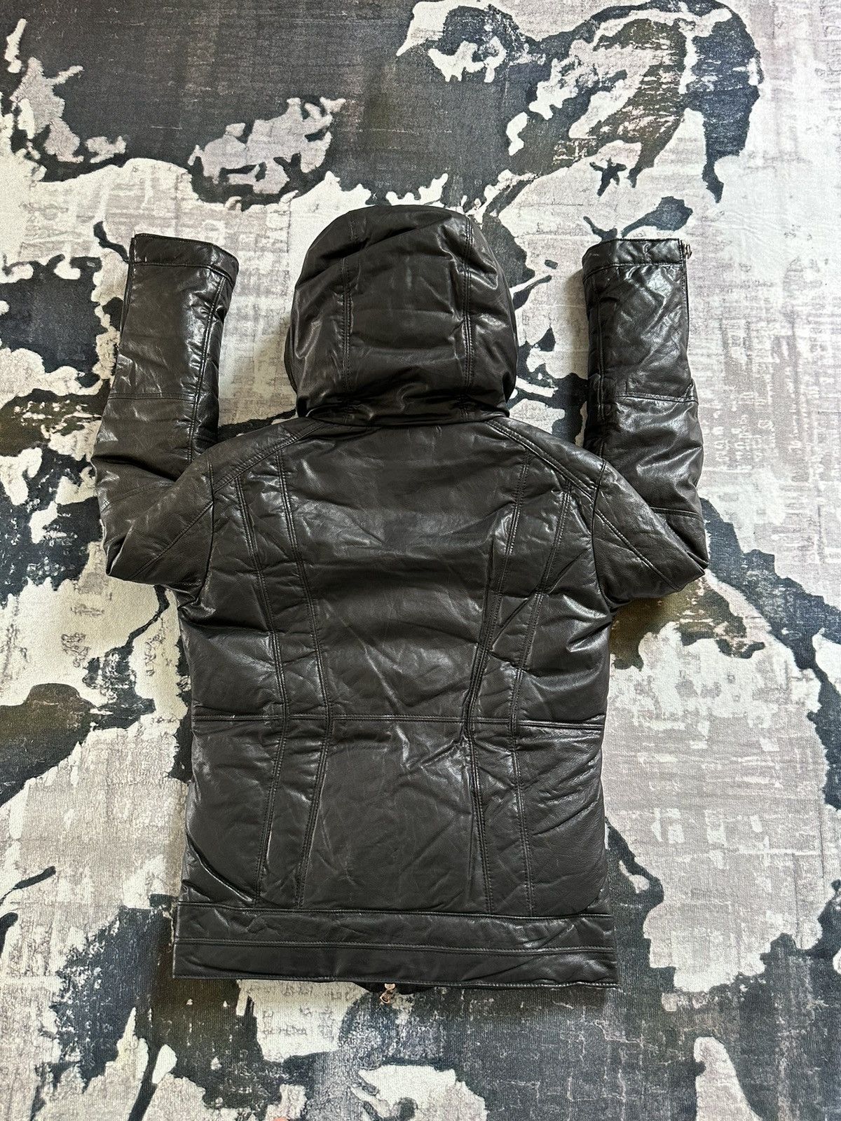Tornado Mart 00s Tornado Mart multi zippers Astro leather jacket Size US M / EU 48-50 / 2 - 13 Thumbnail