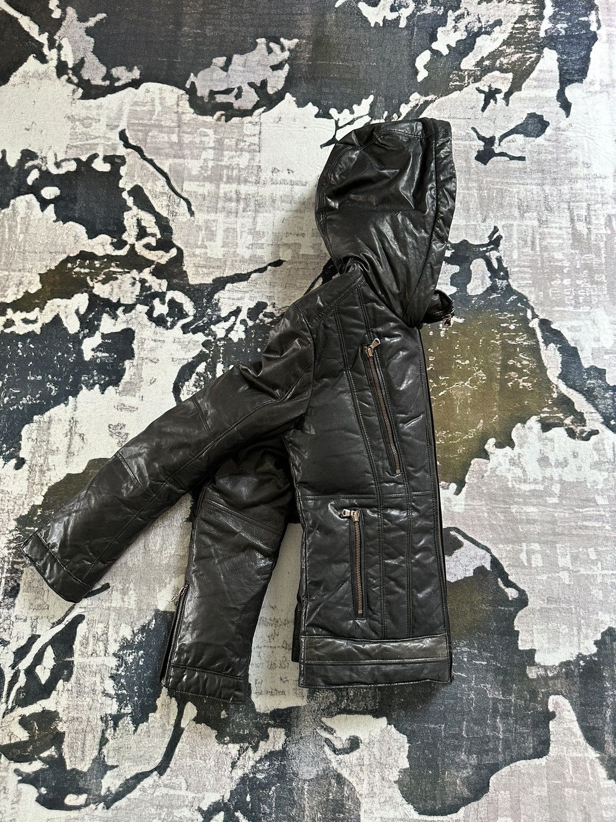 Tornado Mart 00s Tornado Mart multi zippers Astro leather jacket Size US M / EU 48-50 / 2 - 14 Thumbnail