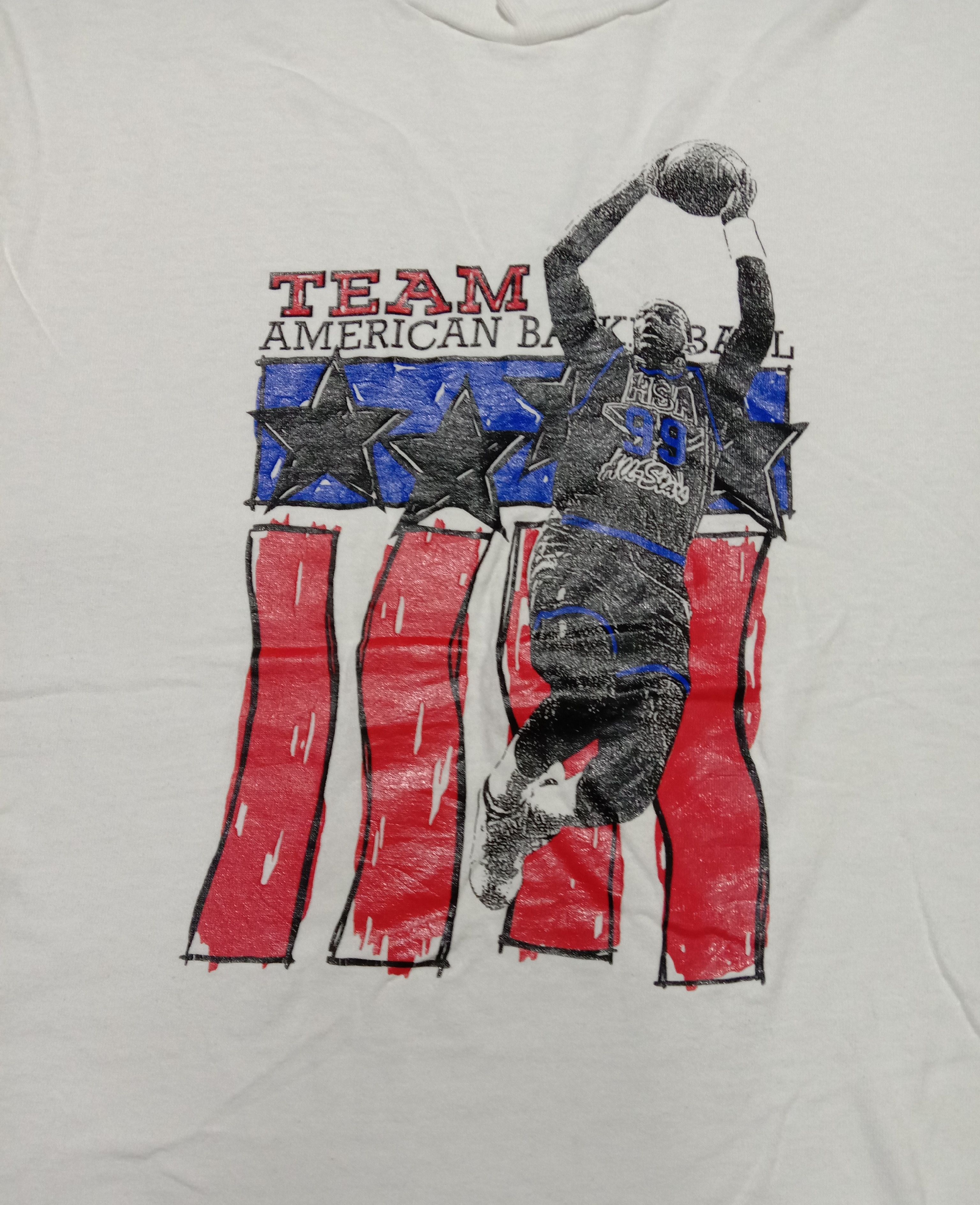 Fruit Of The Loom Vintage 90s NBA Team American Basketball Kobe Bryant #24 #8 Size US M / EU 48-50 / 2 - 2 Thumbnail