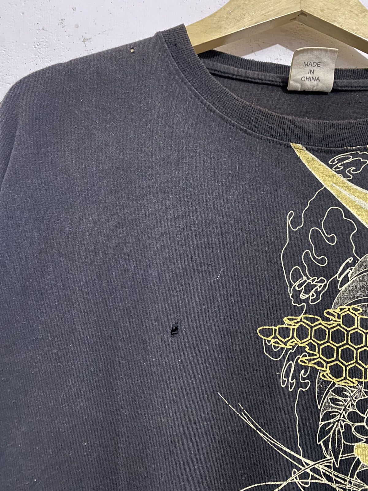 20471120 🖤BLACKFRIDAY🖤Japanese Traditional Satan&Koi Fish Longsleeve Size US L / EU 52-54 / 3 - 12 Thumbnail