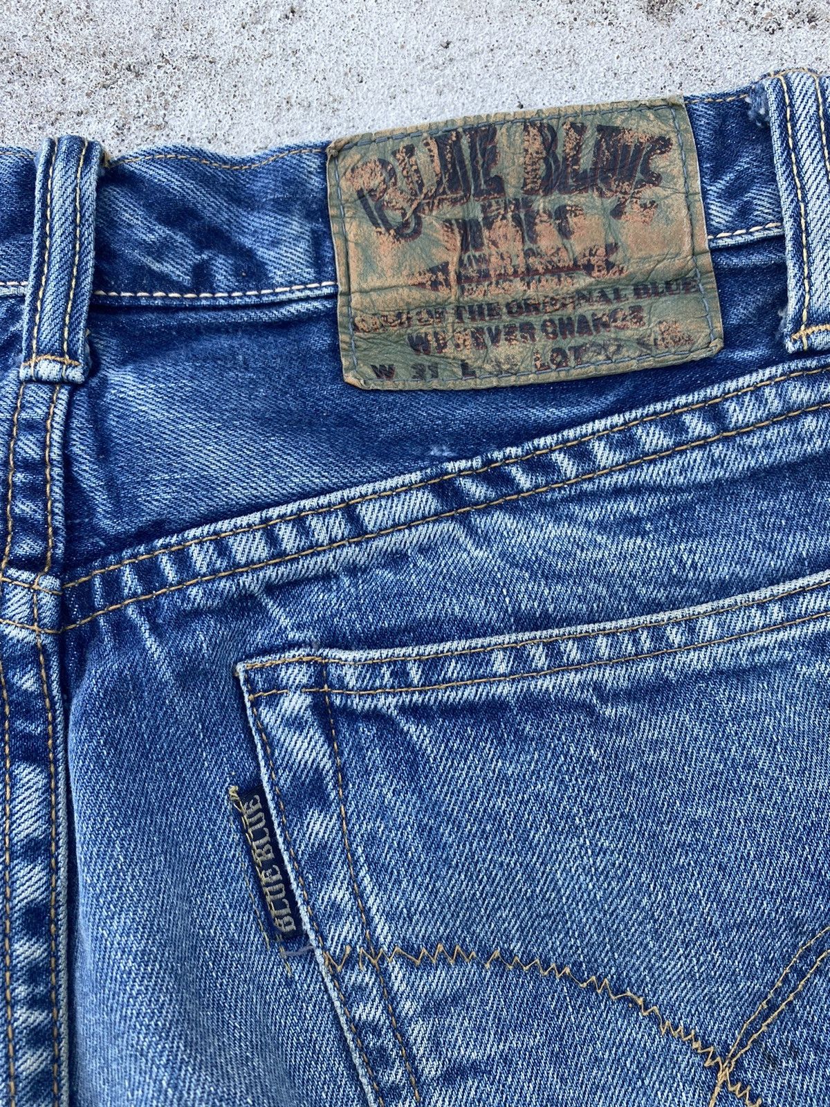 Blue Blue Japan 🖤BLACKFRIDAY🖤Blue Blue Japan Denim Jeans Size US 31 - 8 Thumbnail
