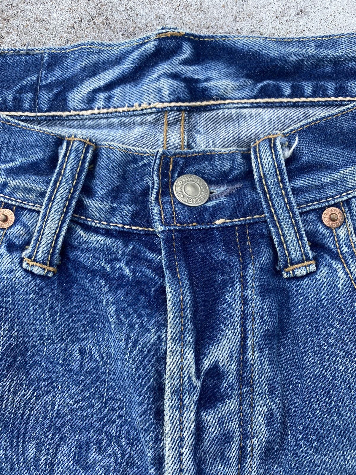 Blue Blue Japan 🖤BLACKFRIDAY🖤Blue Blue Japan Denim Jeans Size US 31 - 3 Thumbnail