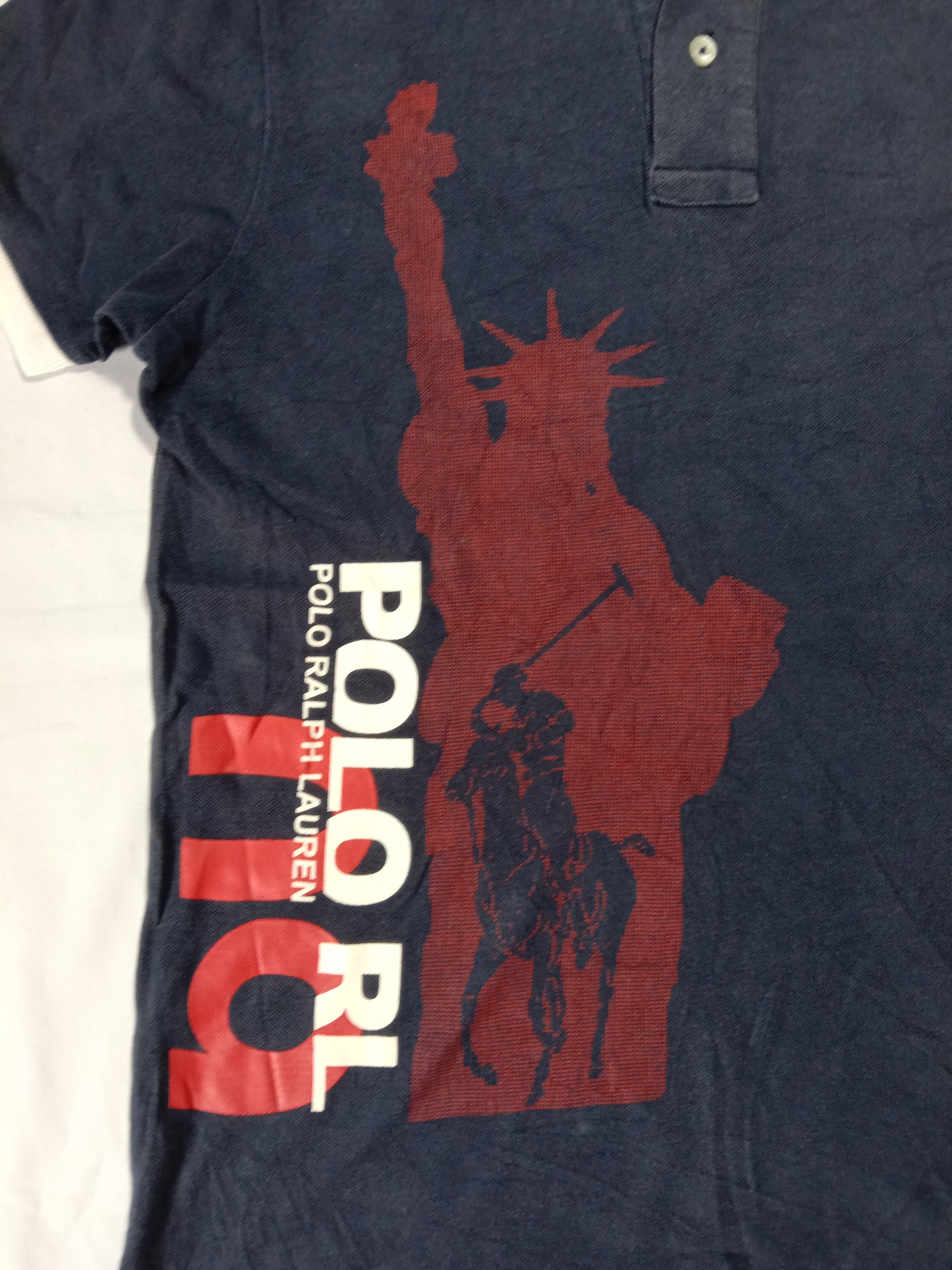 Polo Ralph Lauren Ralph Lauren Big Liberty Graphic Motif Polo Tee Size US S / EU 44-46 / 1 - 2 Thumbnail