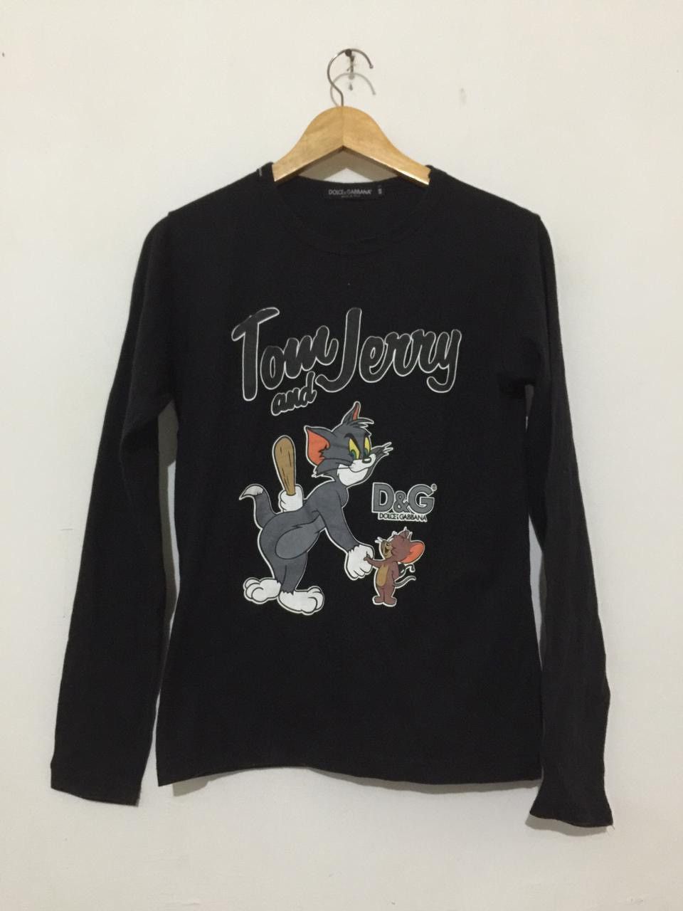 Dolce & Gabbana × Vintage 💸BINDINGOFFER💸Dolce & Gabbana Tom and Jerry Size US S / EU 44-46 / 1 - 1 Thumbnail