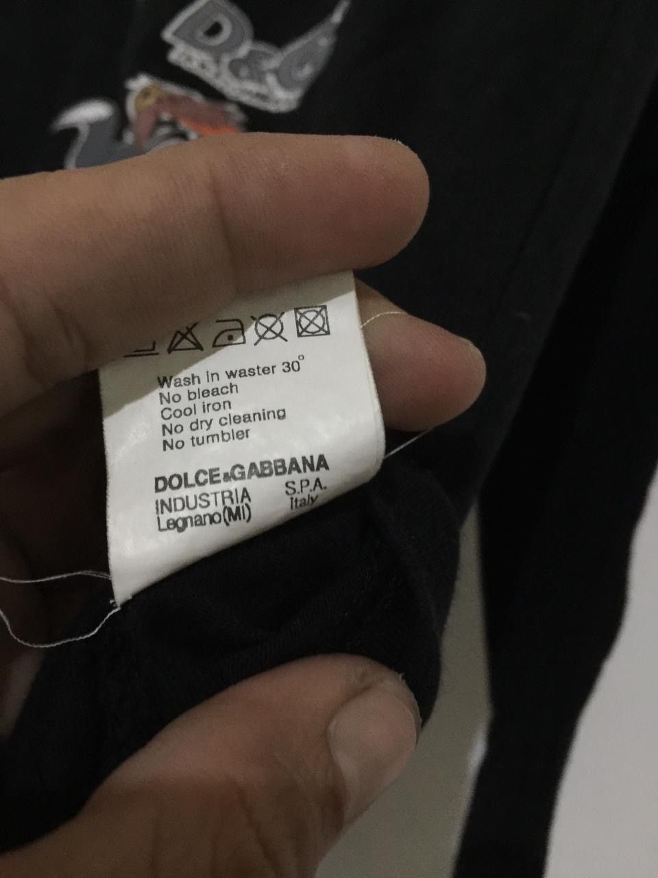 Dolce & Gabbana × Vintage 💸BINDINGOFFER💸Dolce & Gabbana Tom and Jerry Size US S / EU 44-46 / 1 - 6 Thumbnail