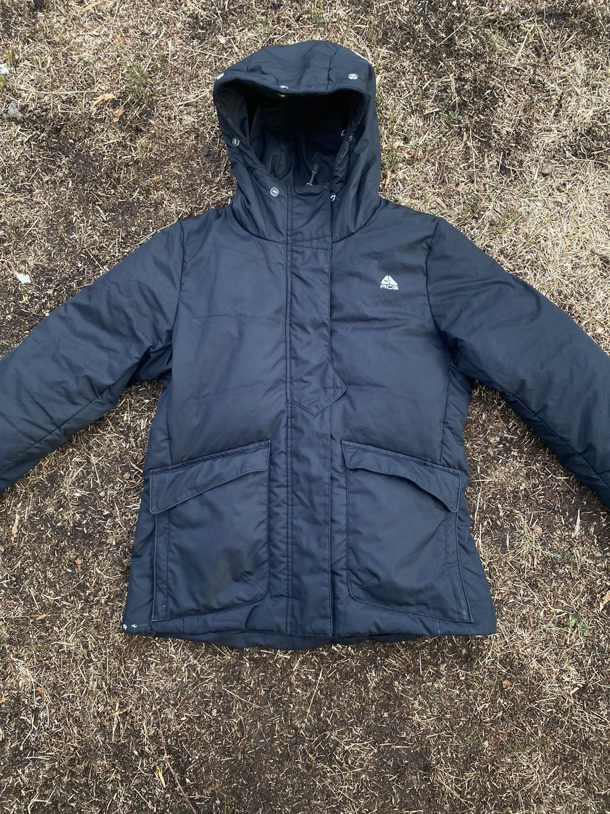Nike × Nike ACG × Vintage Vintage 90s Nike ACG Down jacket streetwear womens size M Size M / US 6-8 / IT 42-44 - 2 Thumbnail