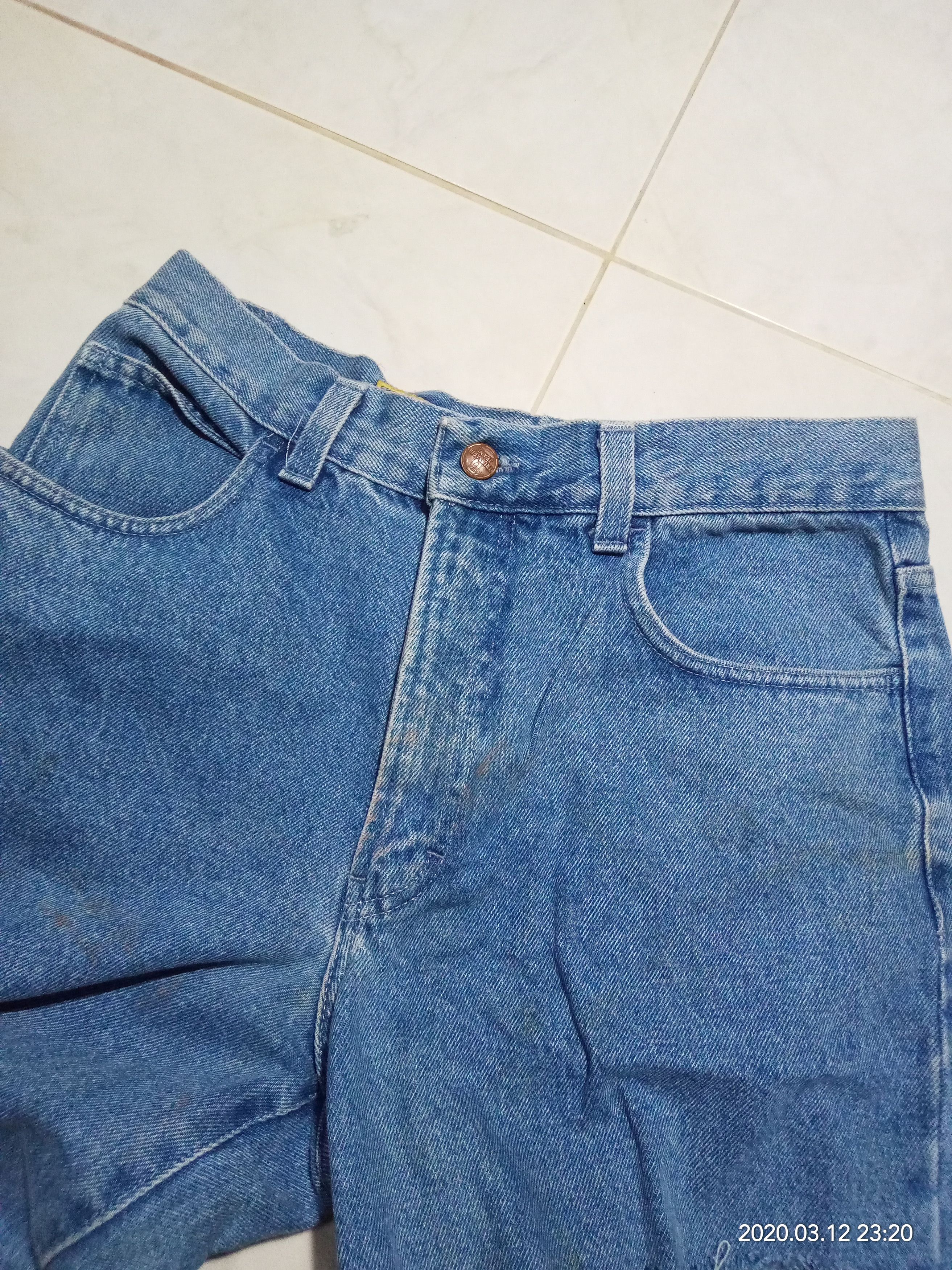 Trussardi 90s Trussardi Jeans DISTRESSED street fashion grunge Size US 30 / EU 46 - 3 Thumbnail
