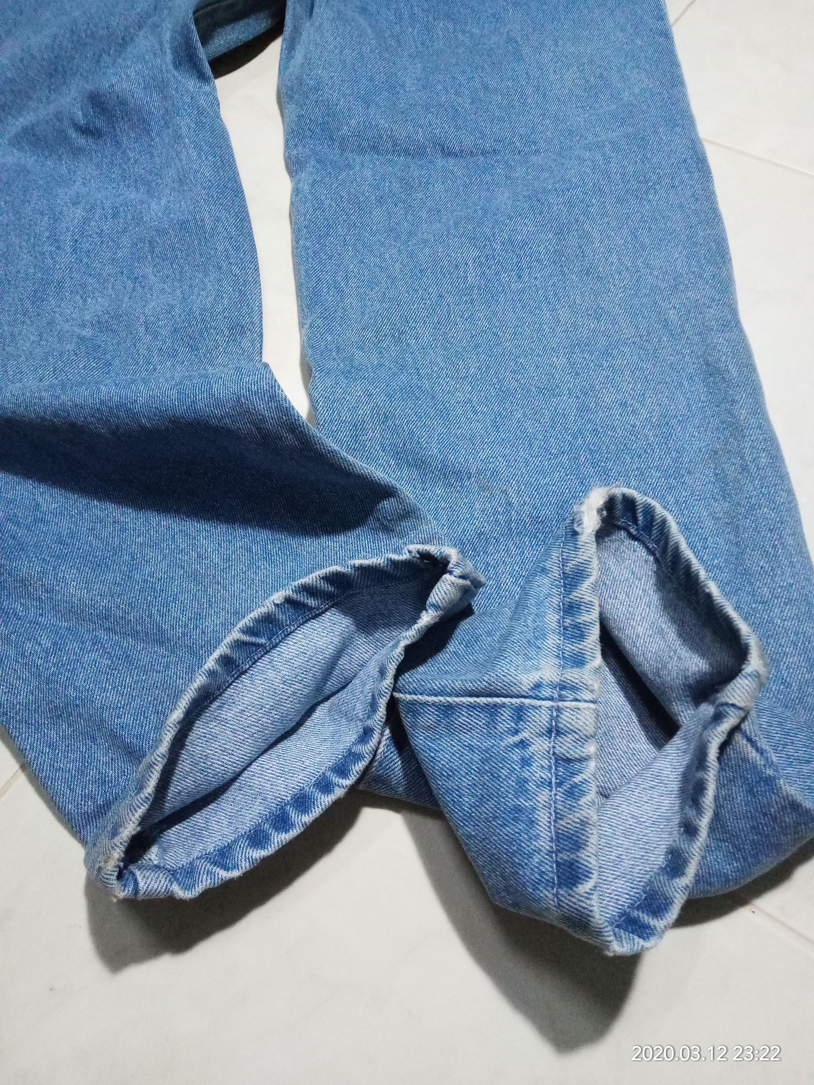 Trussardi 90s Trussardi Jeans DISTRESSED street fashion grunge Size US 30 / EU 46 - 12 Thumbnail