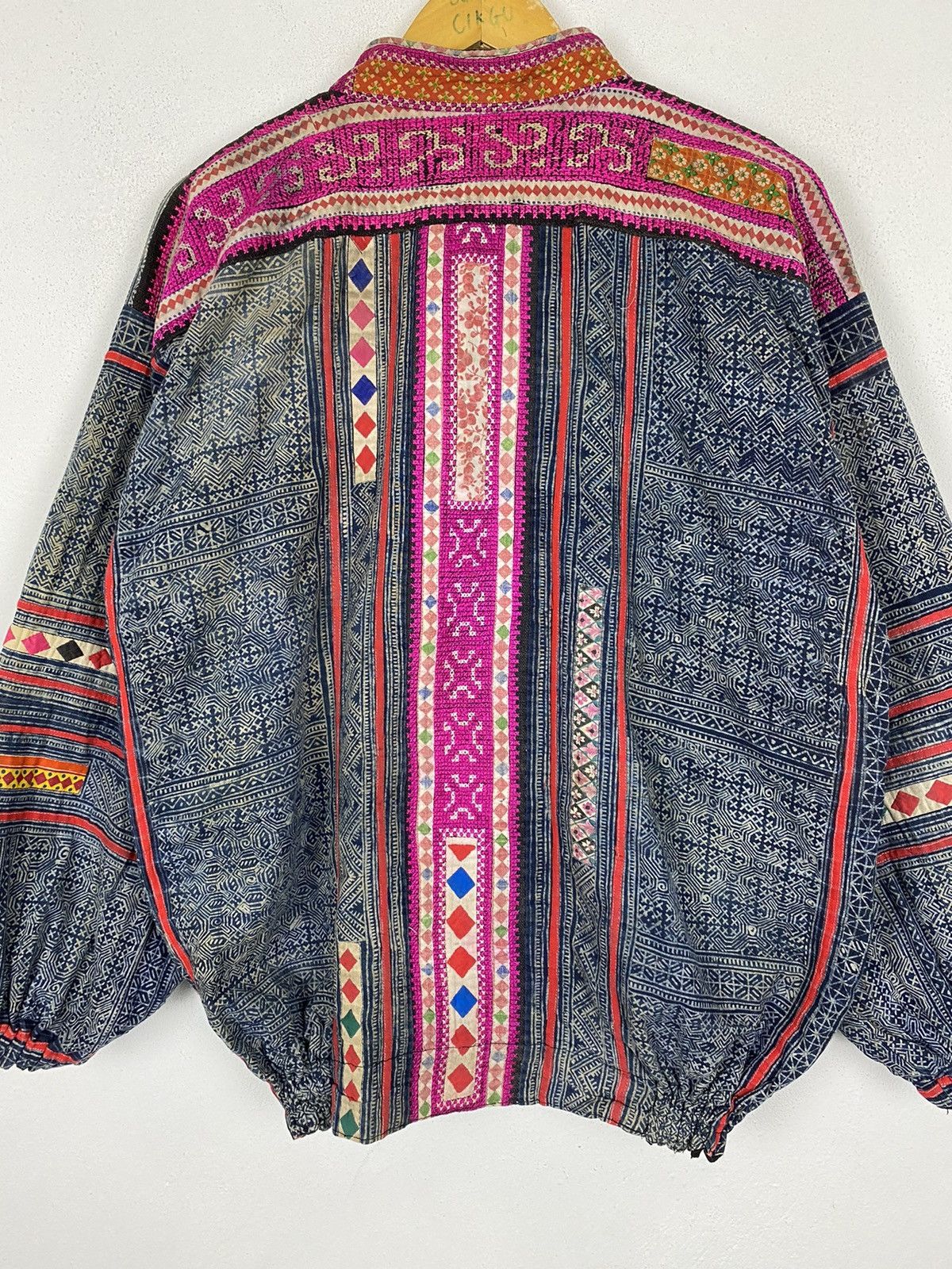 Indigo × Japanese Brand × Vintage VINTAGE HMONG JACKET INDIGO BATIK DUSTER INSPIRED KAPITAL Size US L / EU 52-54 / 3 - 5 Thumbnail