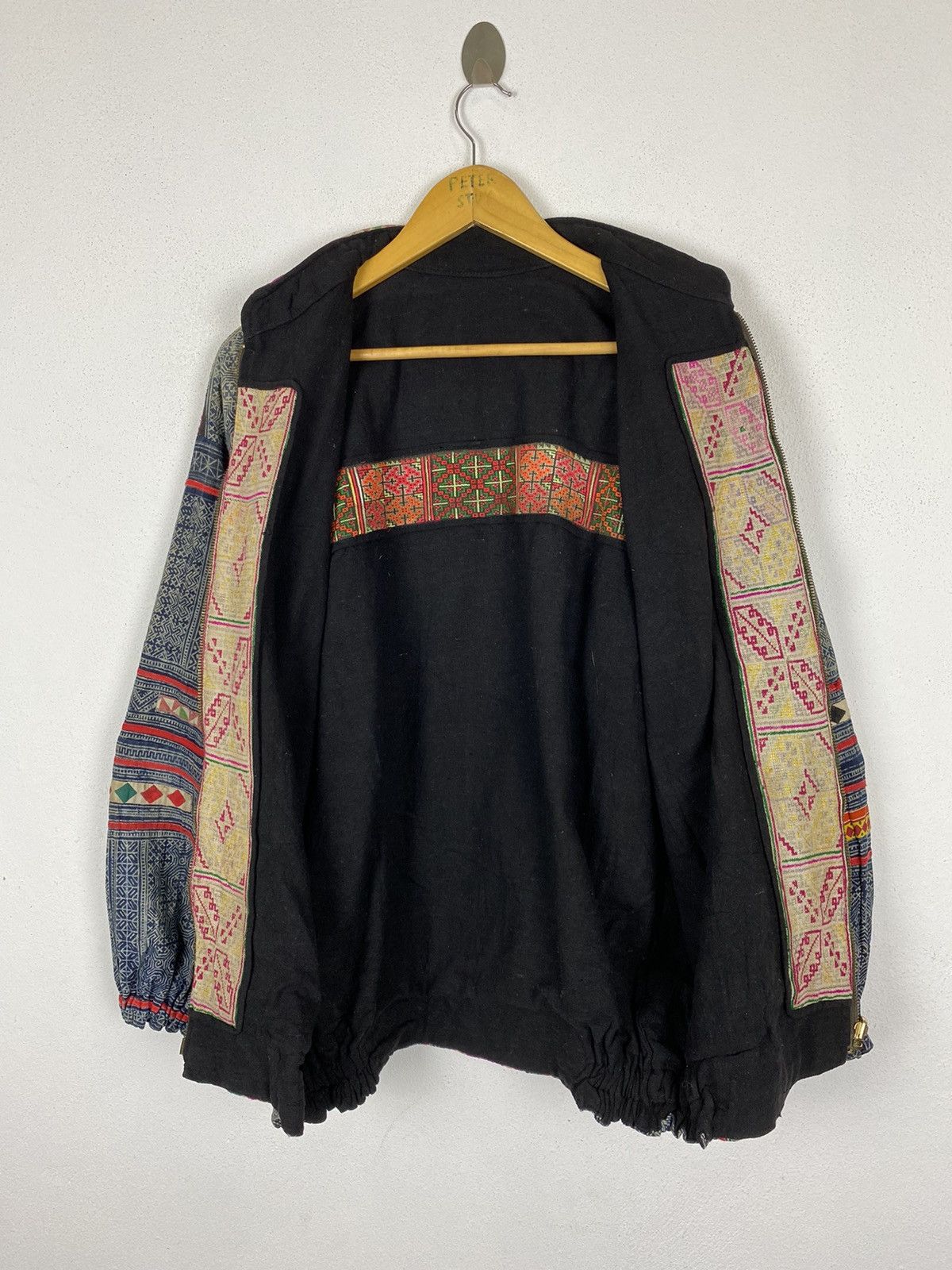 Indigo × Japanese Brand × Vintage VINTAGE HMONG JACKET INDIGO BATIK DUSTER INSPIRED KAPITAL Size US L / EU 52-54 / 3 - 12 Thumbnail