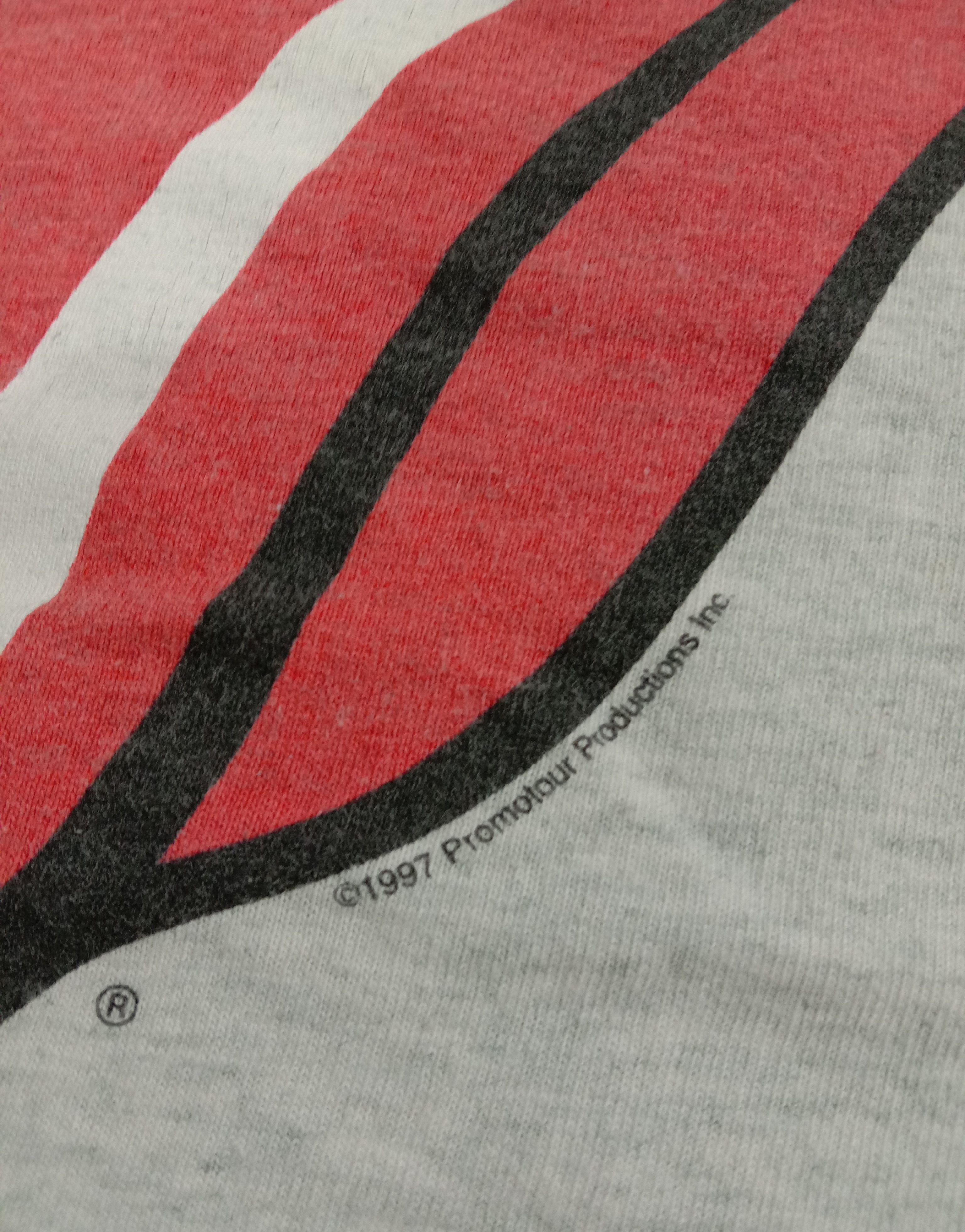 Band Tees Vintage 90s The Rolling Stones Band Tee Big Logo Size US XL / EU 56 / 4 - 2 Thumbnail