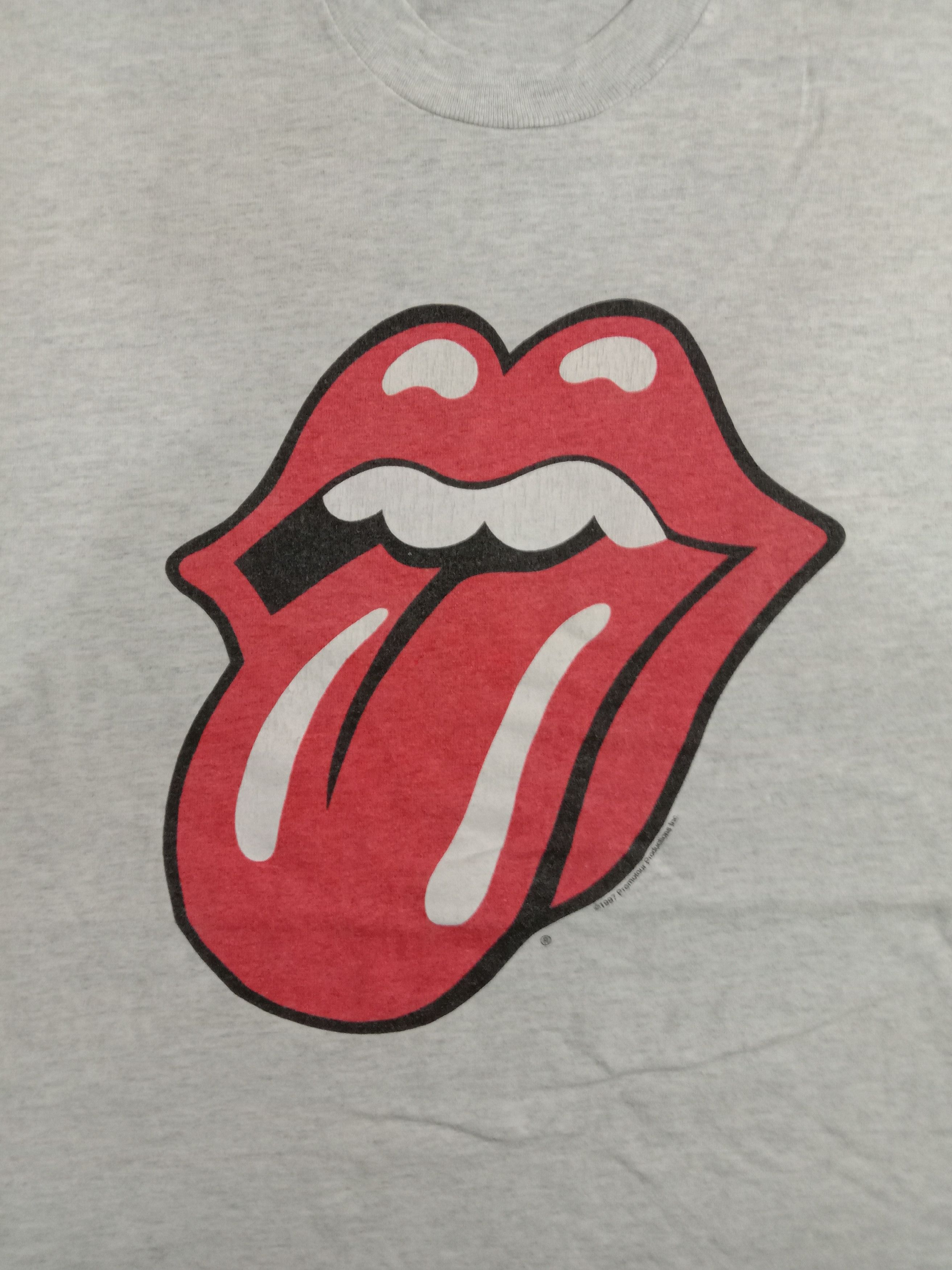 Band Tees Vintage 90s The Rolling Stones Band Tee Big Logo Size US XL / EU 56 / 4 - 3 Thumbnail