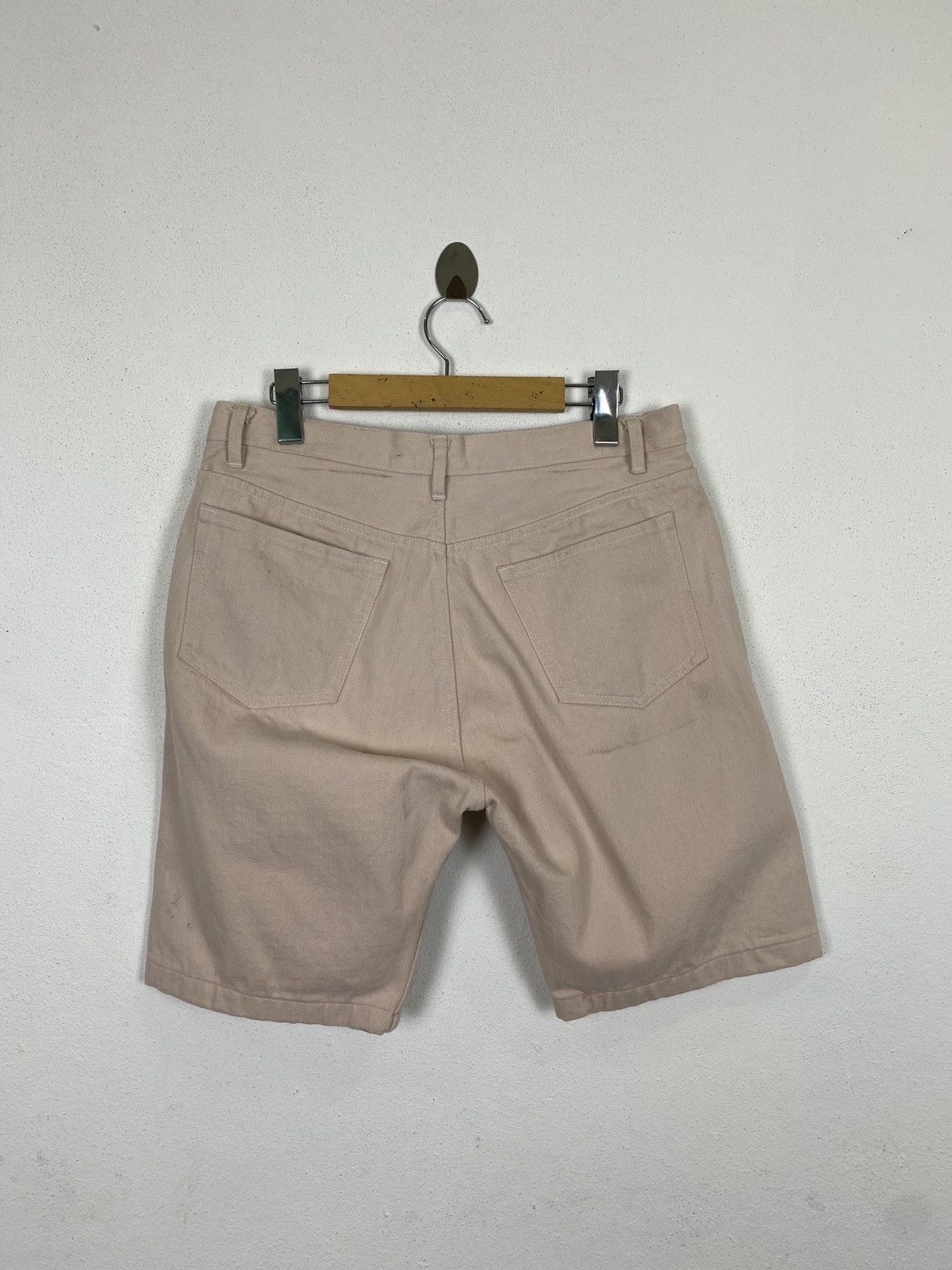 A.P.C. × Designer × Japanese Brand A.P.C. RUE DE FLEURUS PARIS DENIM SHORT PANT Size US 33 - 6 Thumbnail