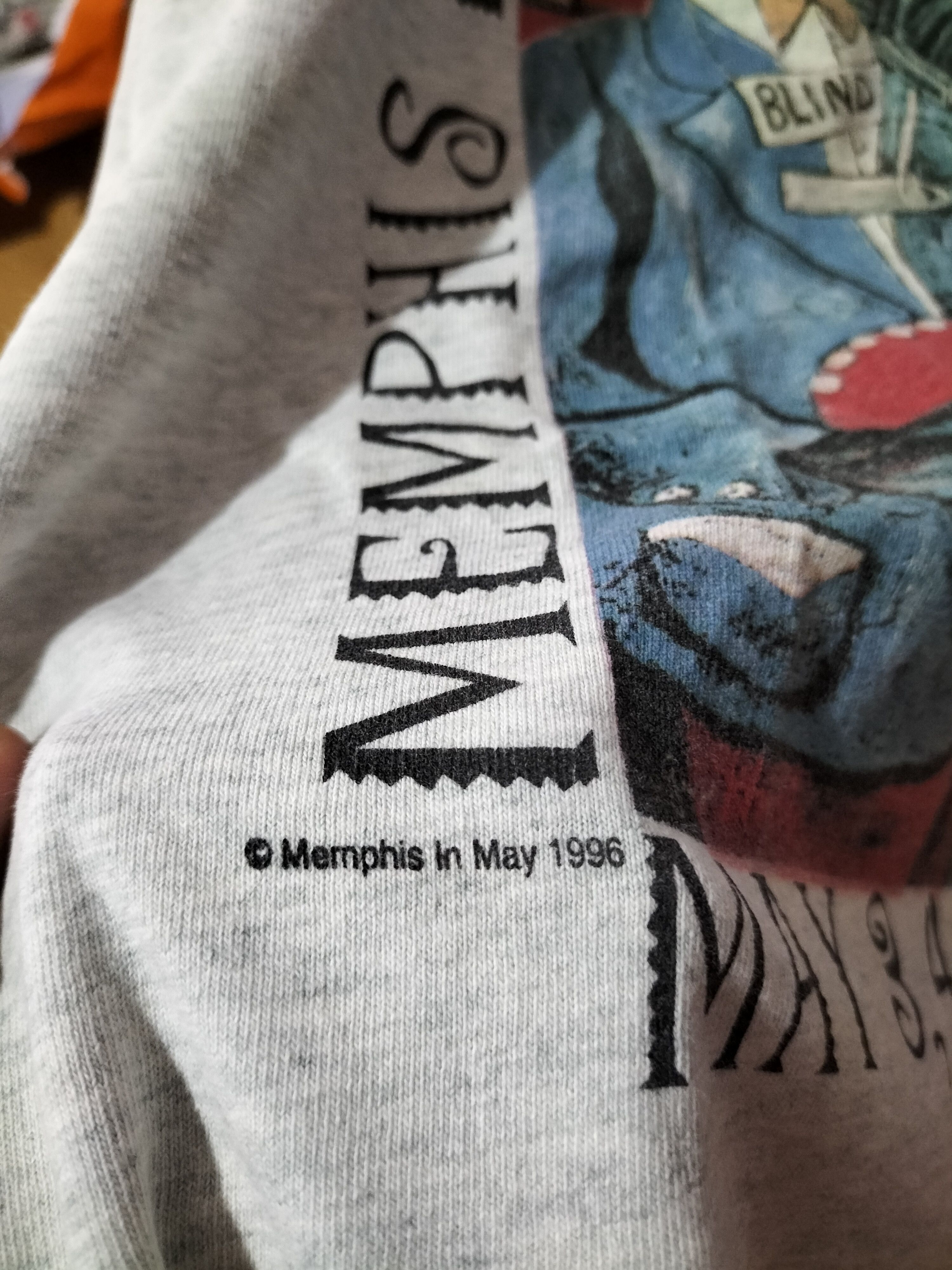 Band Tees Vintage 90s Memphis Mural Beale Street Jazz Festival Usa Size US XL / EU 56 / 4 - 4 Thumbnail