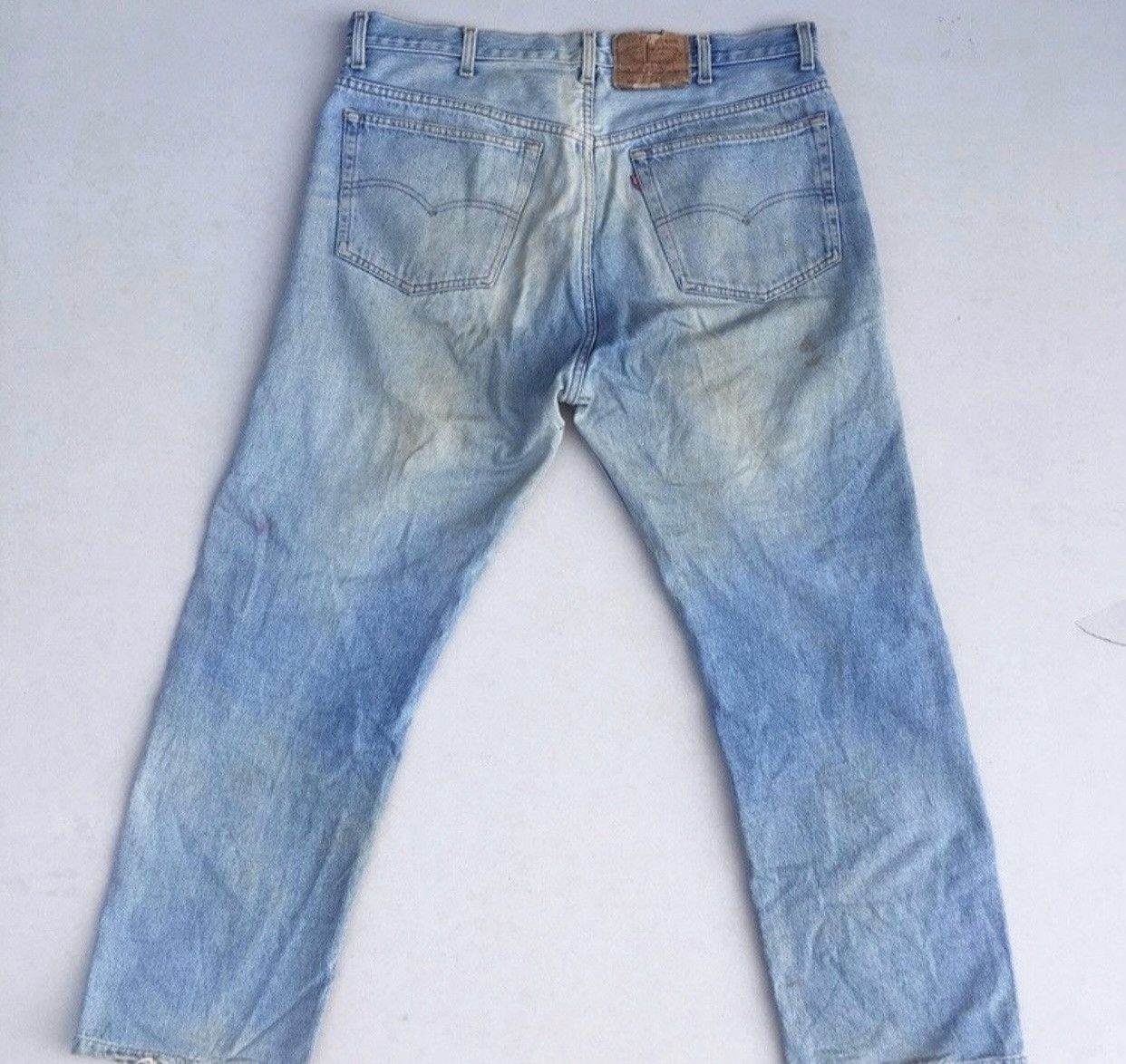 Levi's Vtg Distressed Levi’s 501 Acid Wash Jeans Made in USA Size US 38 / EU 54 - 6 Thumbnail