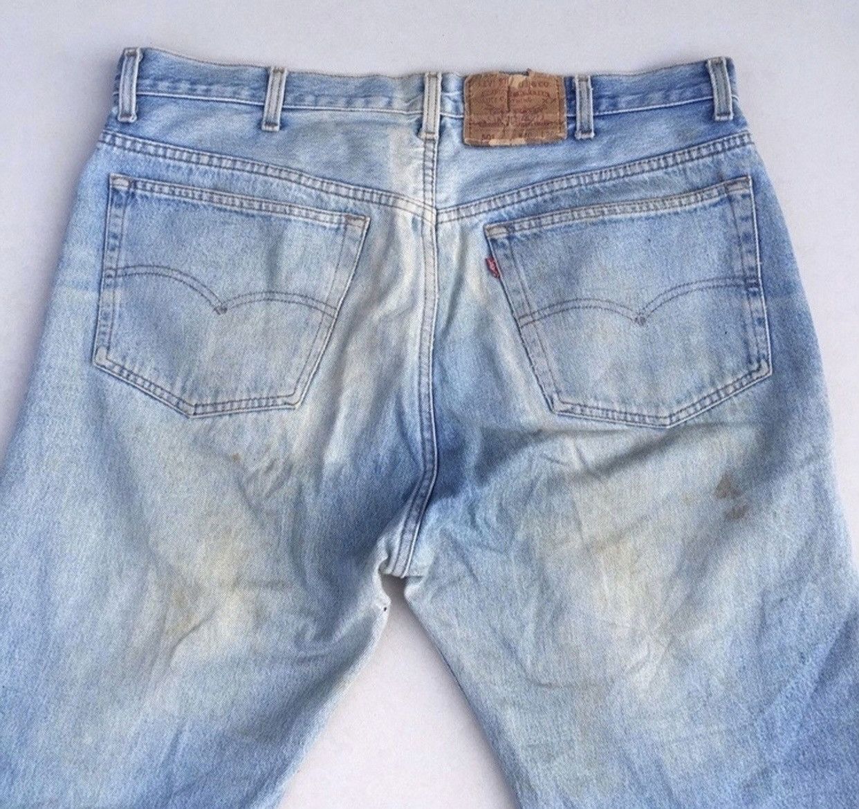 Levi's Vtg Distressed Levi’s 501 Acid Wash Jeans Made in USA Size US 38 / EU 54 - 7 Thumbnail