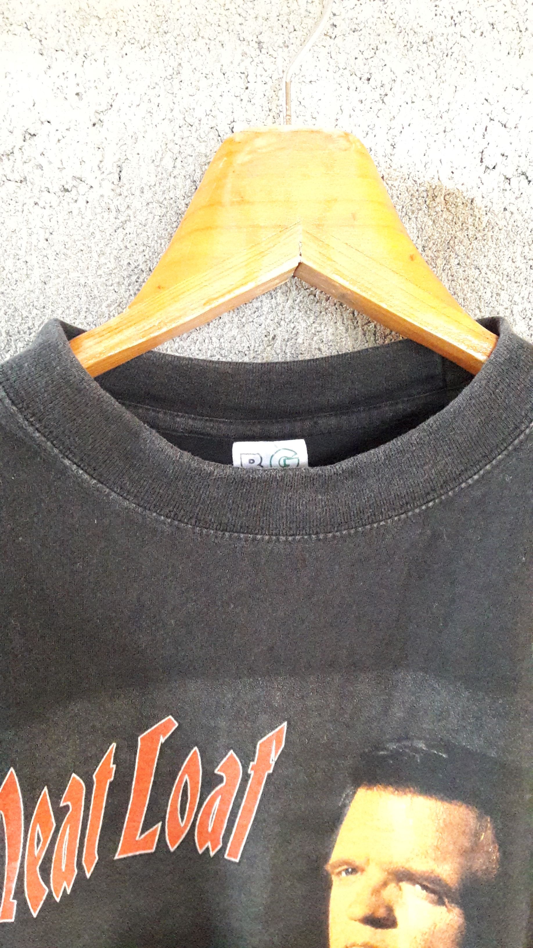 Band Tees Vintage 90s Meatloaf Band Tour Europe 1999 James Bond Size US M / EU 48-50 / 2 - 5 Thumbnail