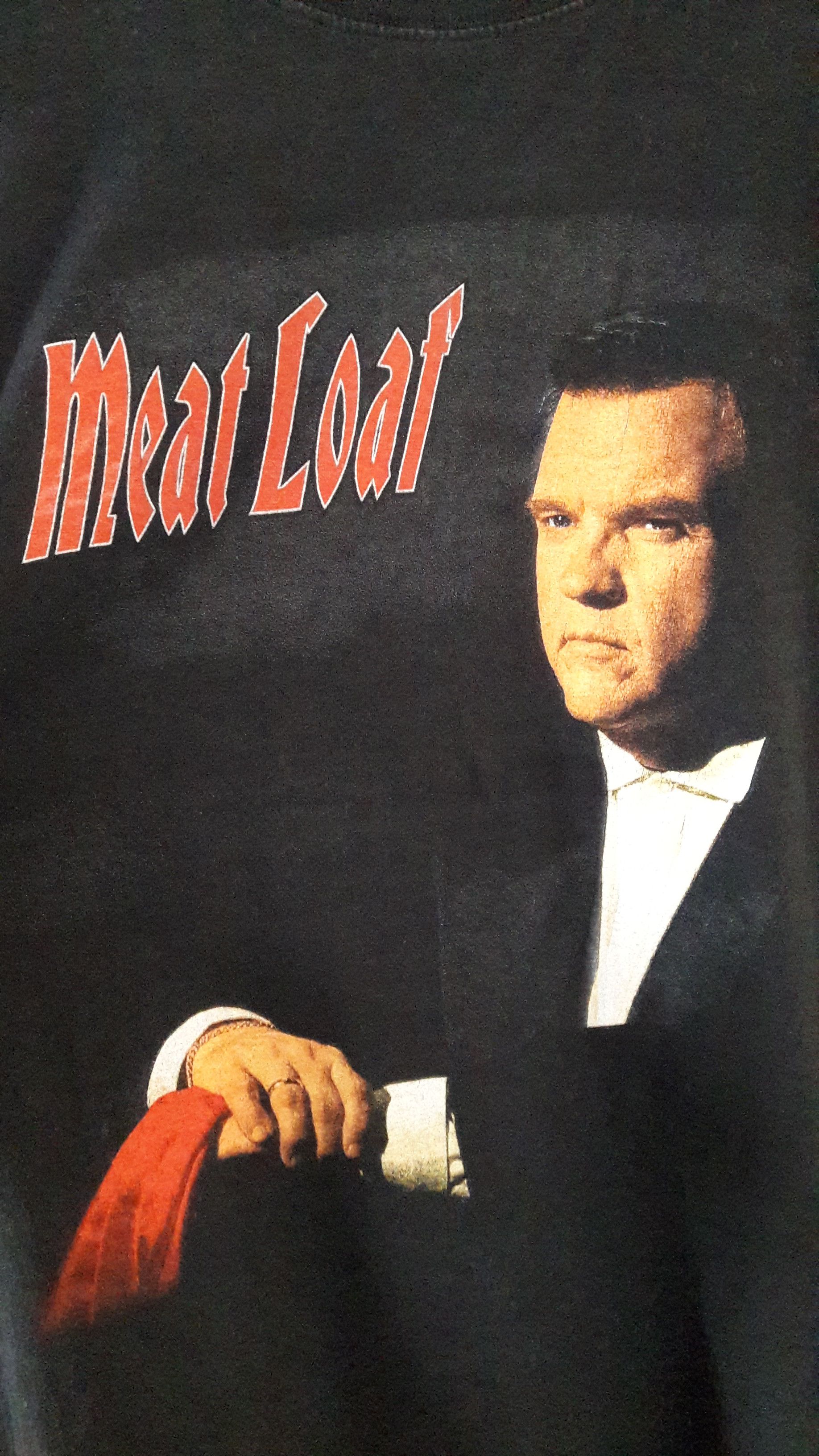 Band Tees Vintage 90s Meatloaf Band Tour Europe 1999 James Bond Size US M / EU 48-50 / 2 - 7 Thumbnail