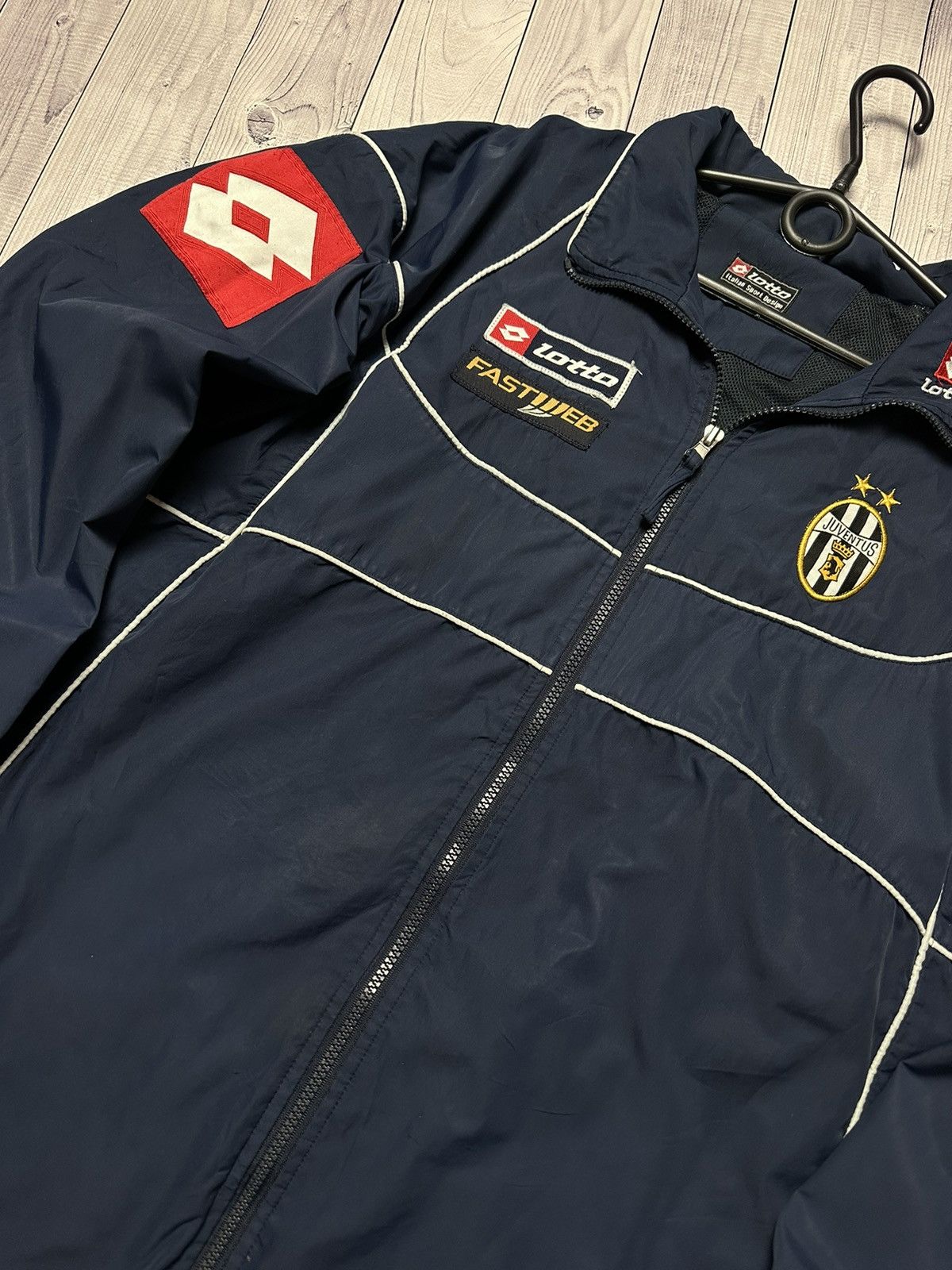Lotto Sport × Vintage Vintage Juventus lotto soccer track jacket size XXL Size US XXL / EU 58 / 5 - 4 Thumbnail